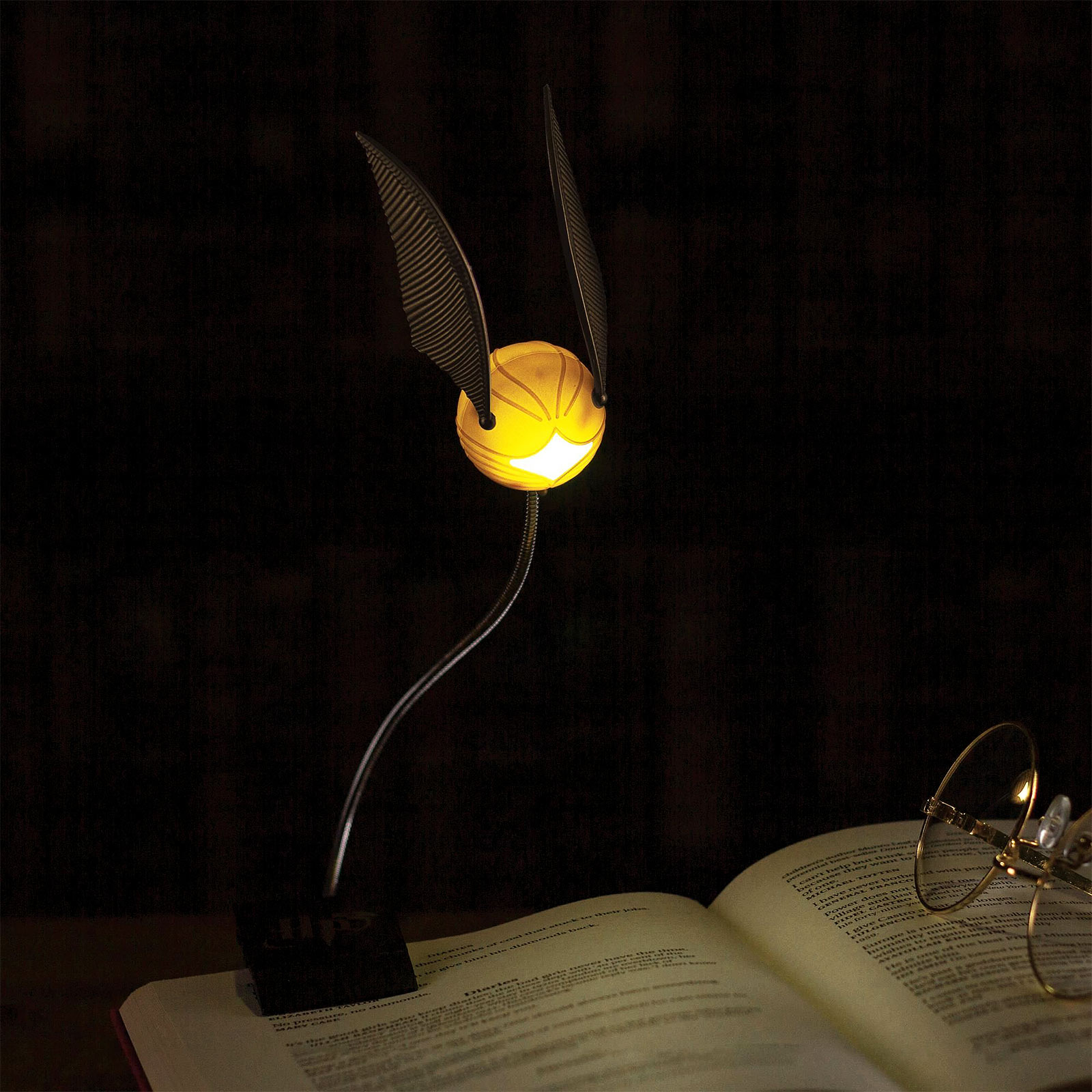 Harry Potter - Goldener Schnatz LED Clip Lampe
