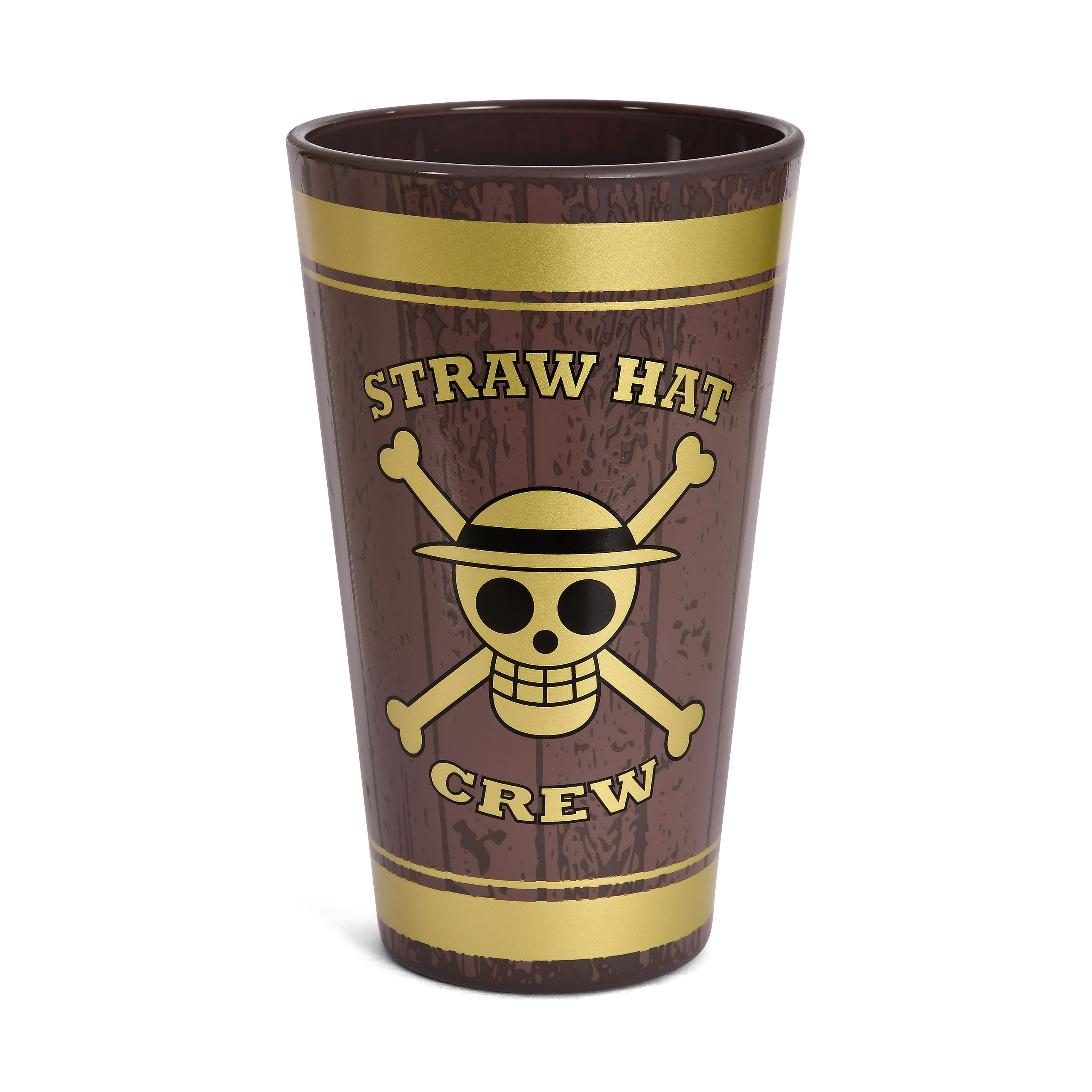 One Piece - Straw Hat Crew Gold Barrel Glass