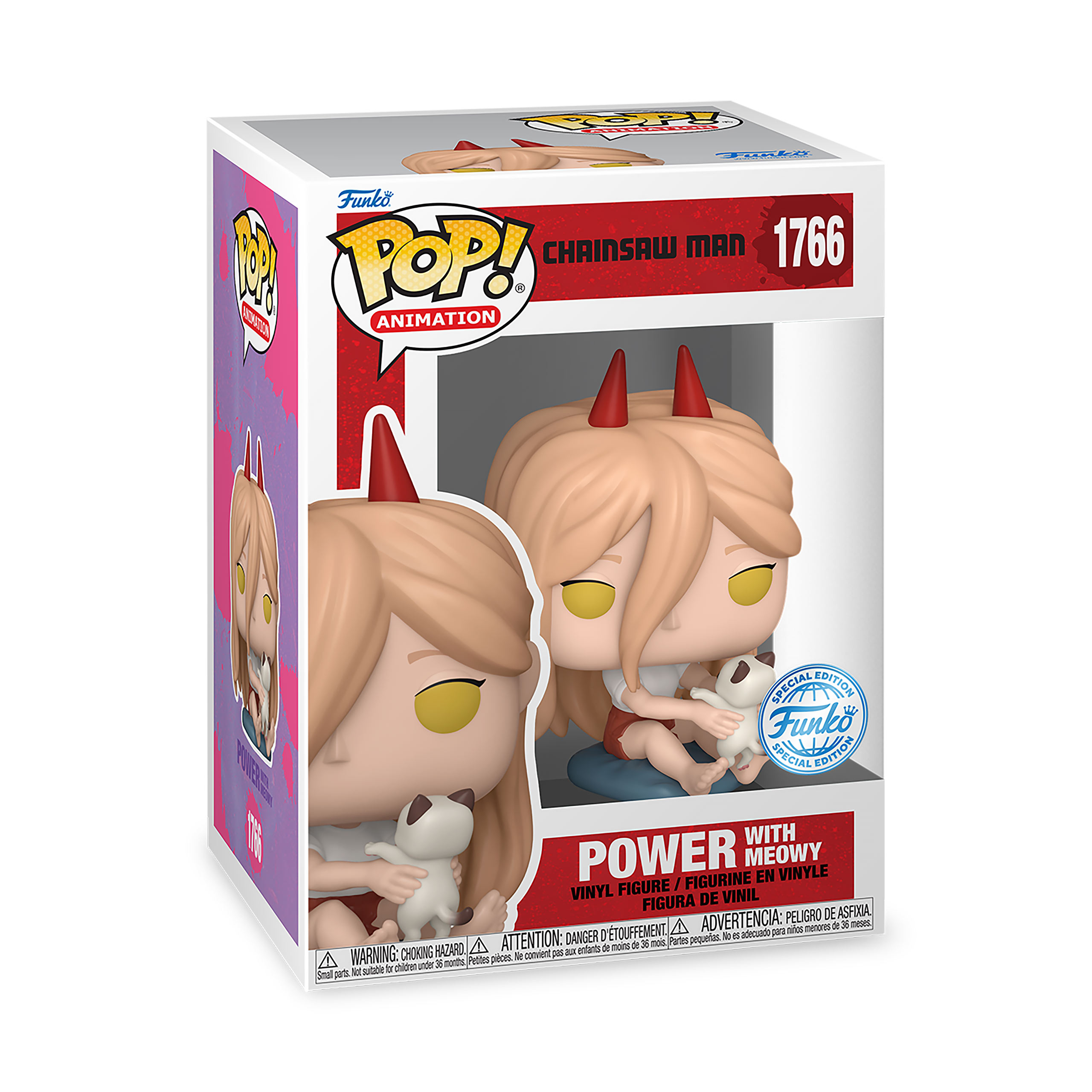 Chainsaw Man - Power con Meowy Figura Funko Pop
