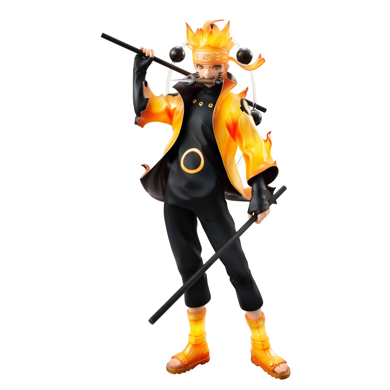 Naruto Shippuden G.E.M. Series PVC Statue Naruto Uzumaki Six Paths Sage Mode 15th Anniversary Ver. 22 cm