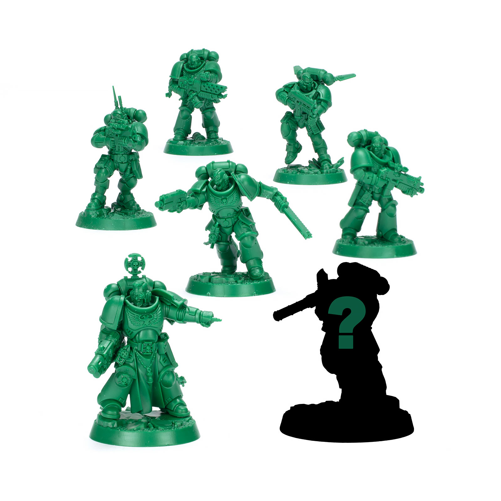 Warhammer Heroes - Figura Misteriosa Dark Angels