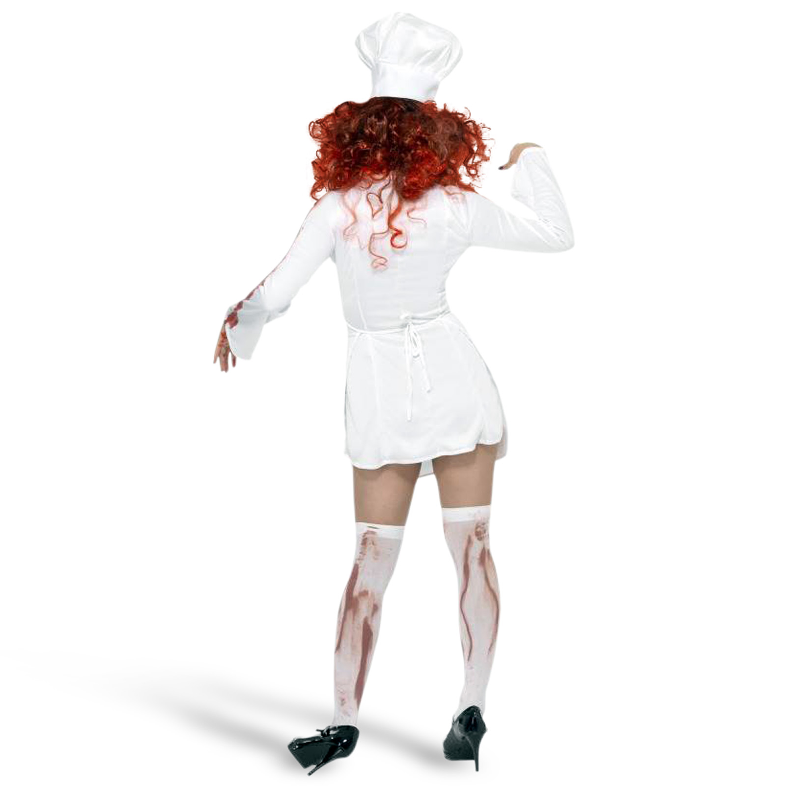 Costume de cuisinière zombie pour femmes