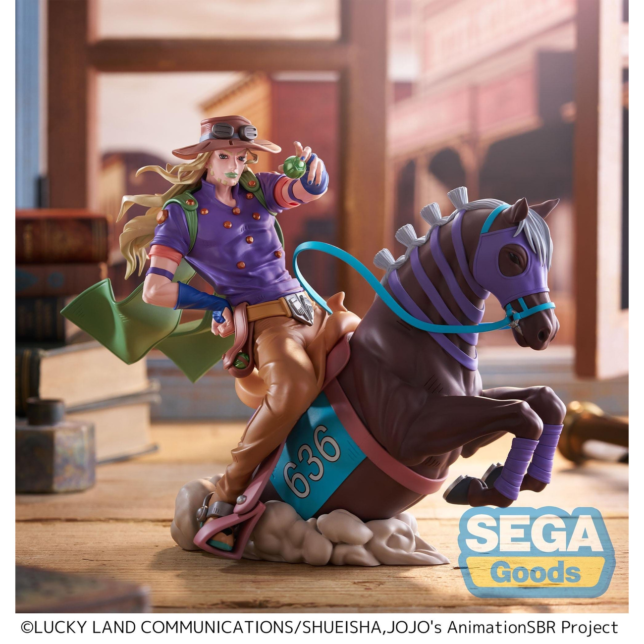 JoJo's Bizarre Adventure - Figura Gyro Zeppeli Xross Link