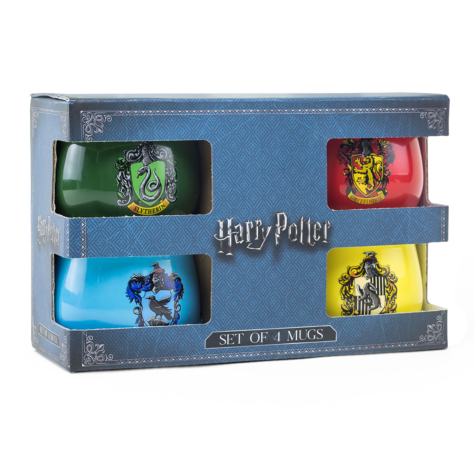 Harry Potter - Häuser Wappen Tassen-Set