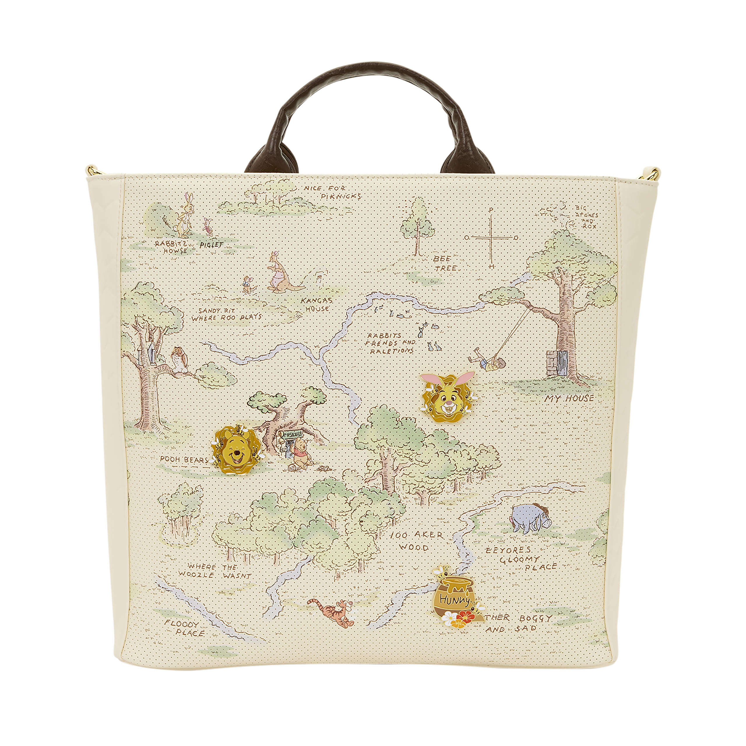 Kubuś Puchatek – Torebka crossbody Stumilowy Las