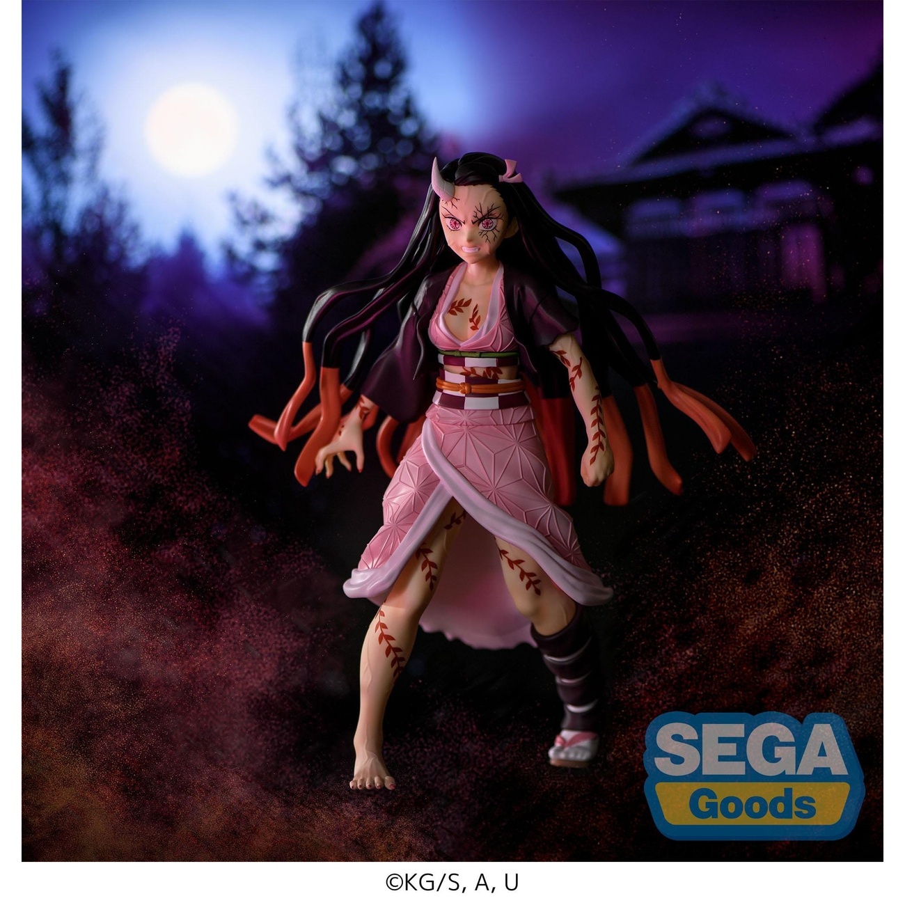 Demon Slayer - Nezuko Kamado FIGURIZMa Figure Demon Form Advancing Version