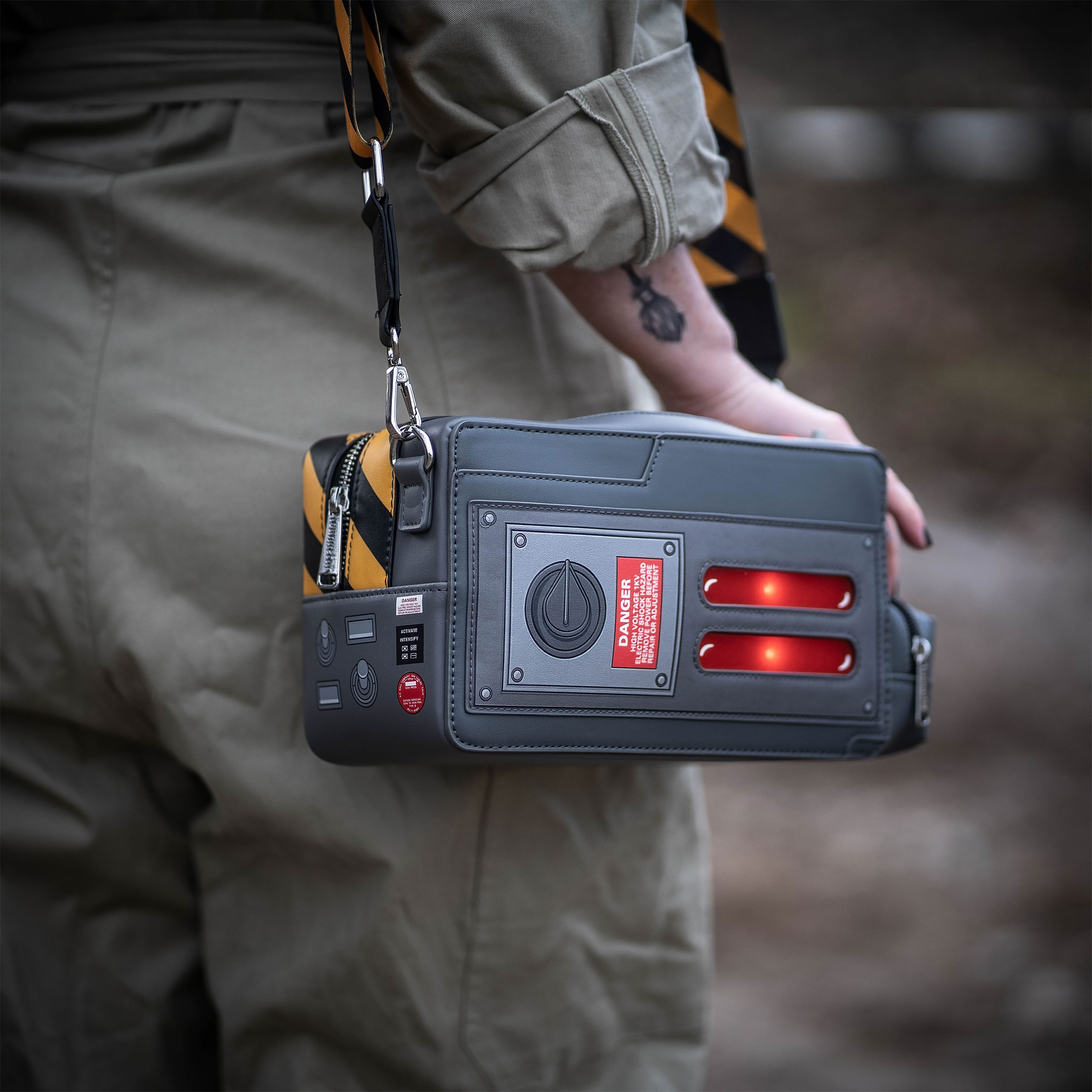 Ghostbusters - No Ghost Schoudertas met Licht
