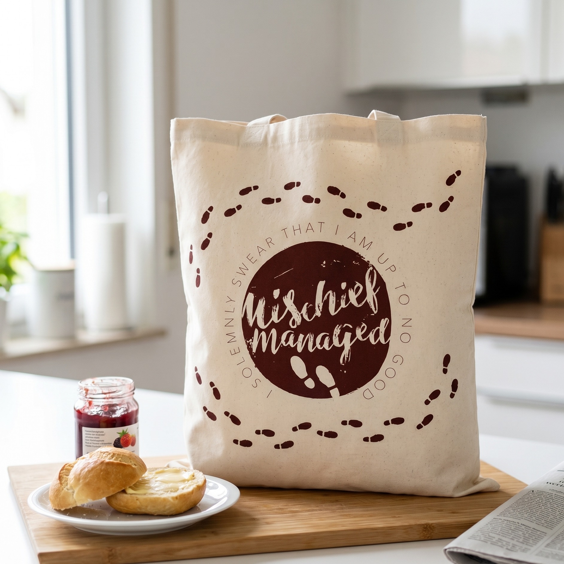 Harry Potter - Mischief Managed Jutebeutel