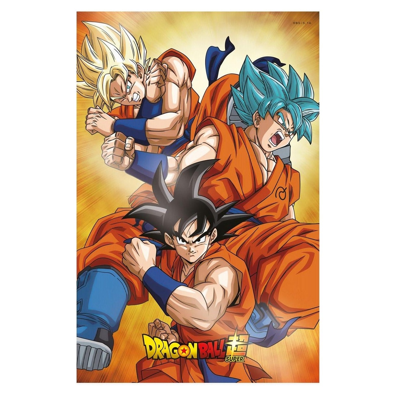 Dragon Ball Super Poster 3D Champa Goku 38 x 58 cm