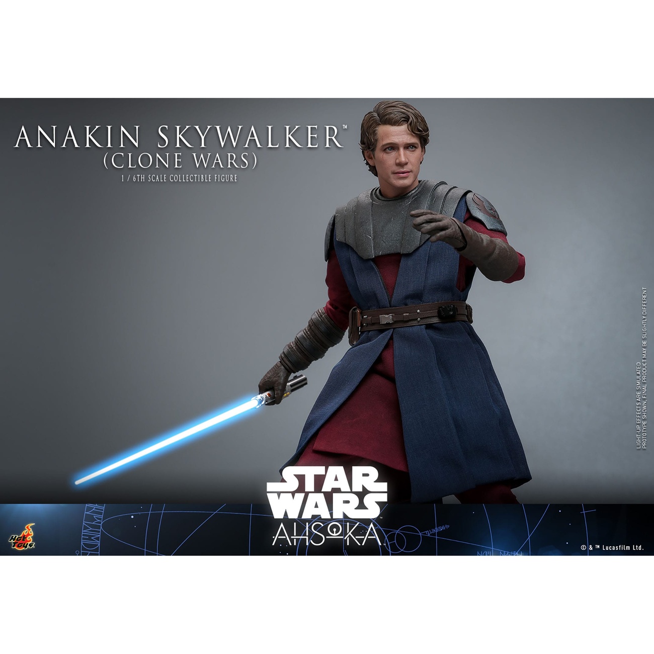 Star Wars: The Clone Wars Action figure 1/6 Anakin Skywalker 31 cm