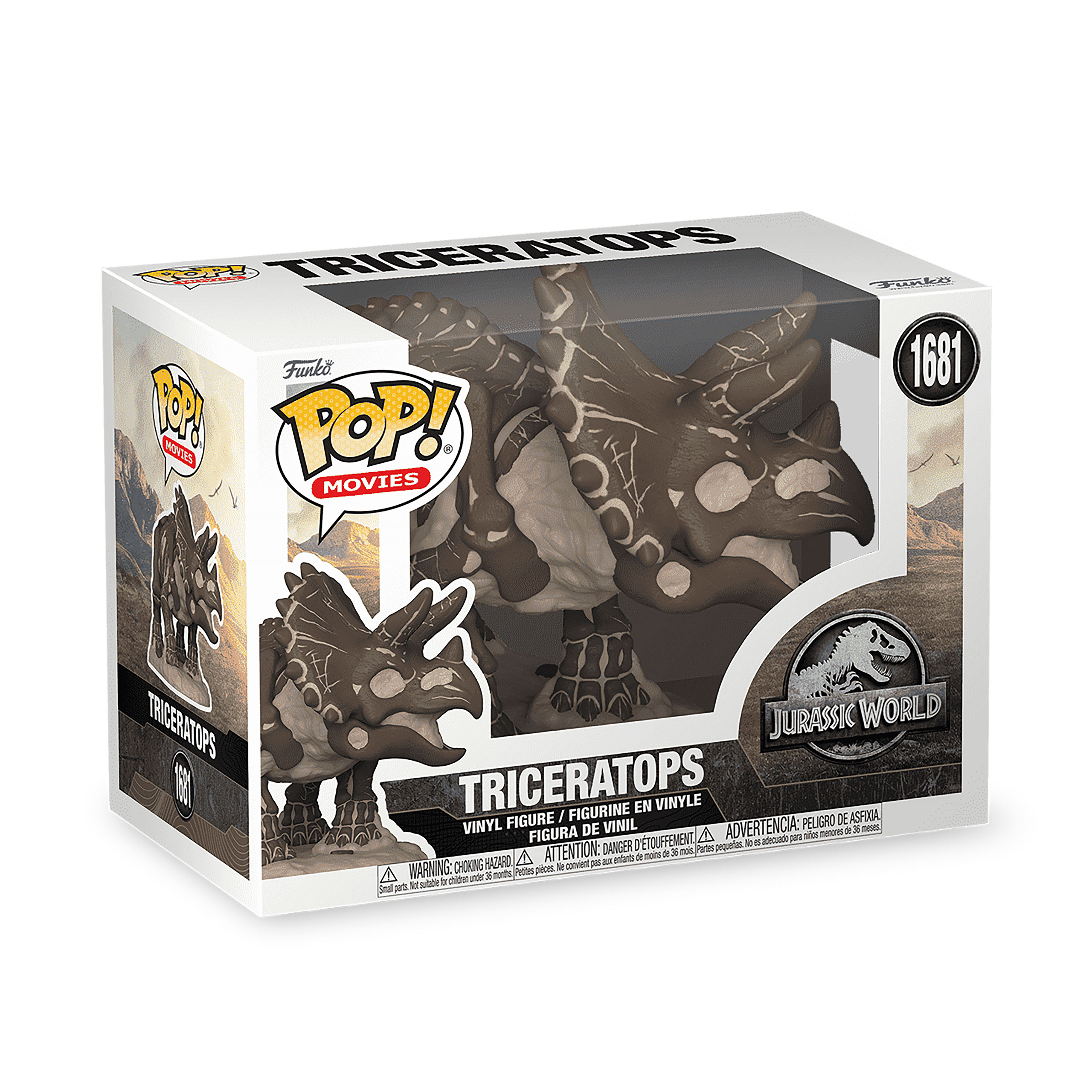 Jurassic World - Fossile Triceratops Funko Pop Figure