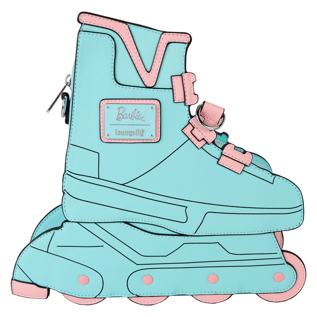 Mattel Classic by Loungefly Crossbody Bag Barbie Figural Skate