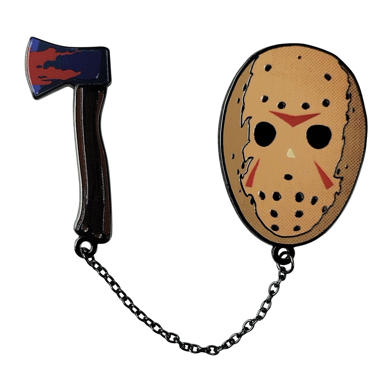Friday the 13th Pin Badges Set of 2