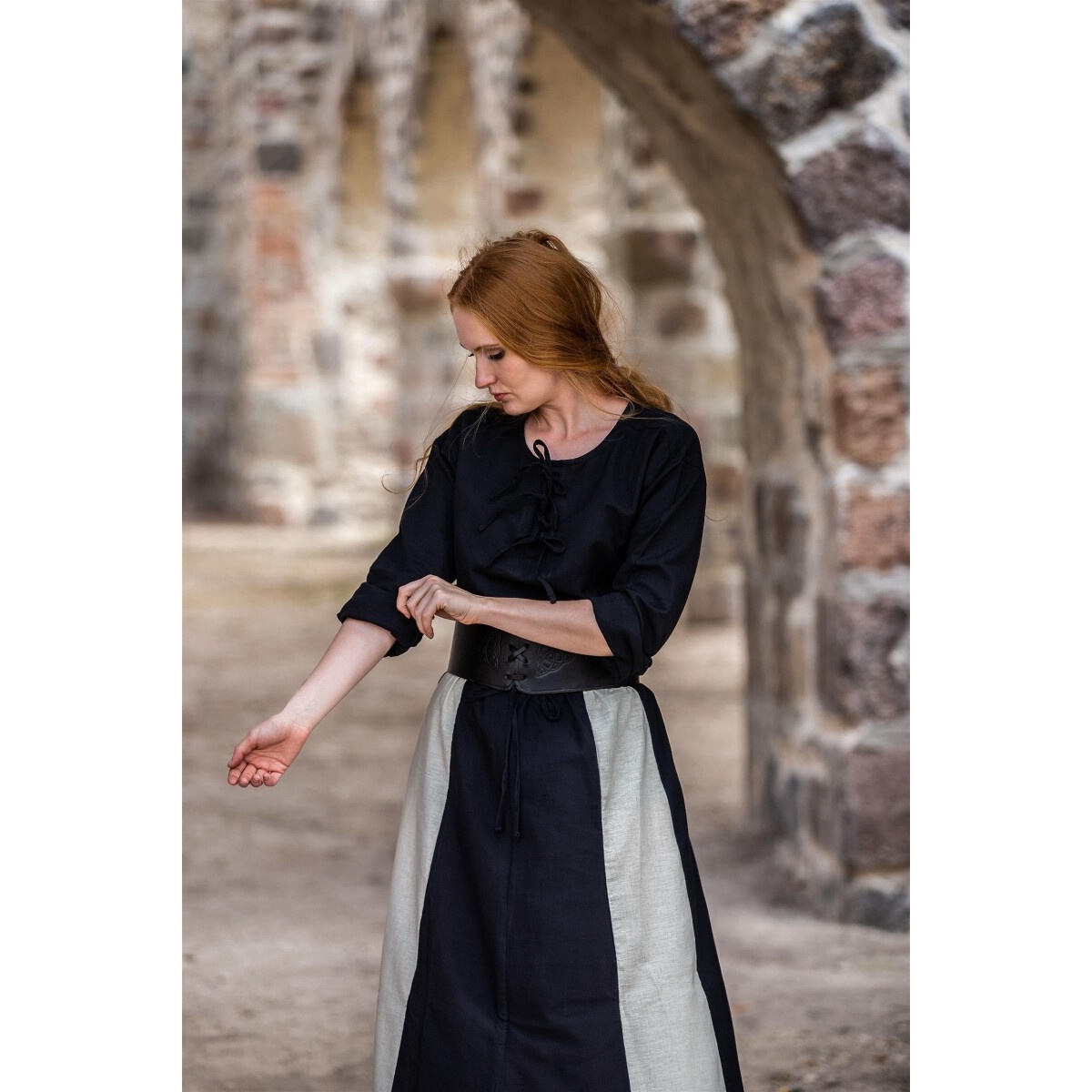 Medieval Blouse Tilda black
