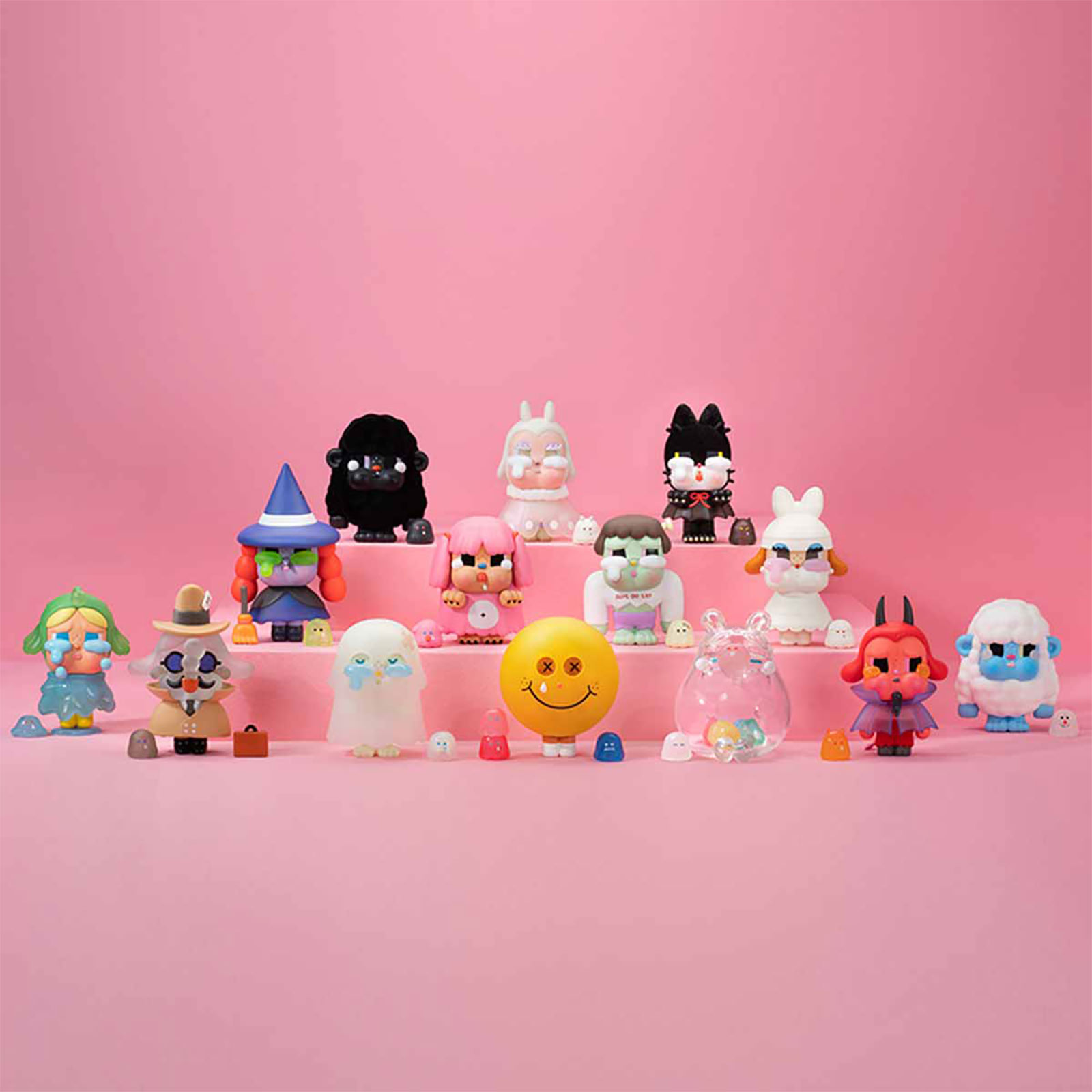 CryBaby - Monster Tears Series POP MART Mystery Figure Display