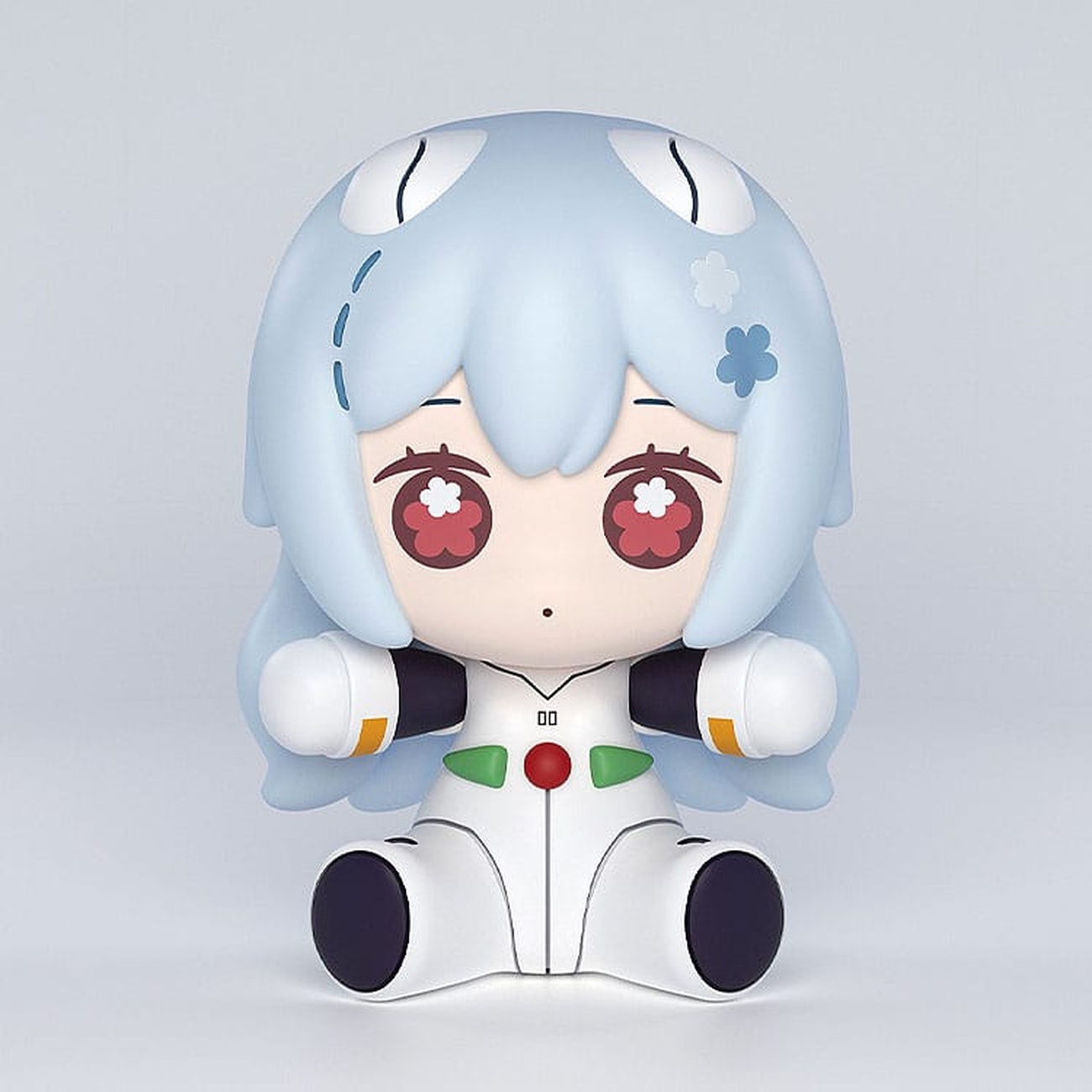 Neon Genesis Evangelion - Rei Ayanami Good Smile Chibi Figur Long Hair Version