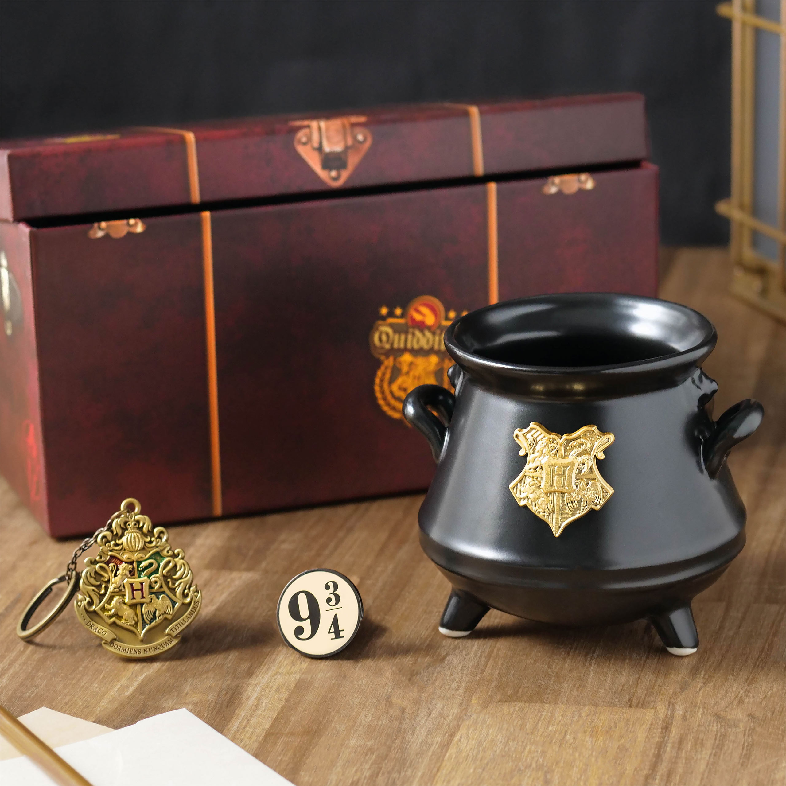 Harry Potter - Boîte cadeau blason de Poudlard