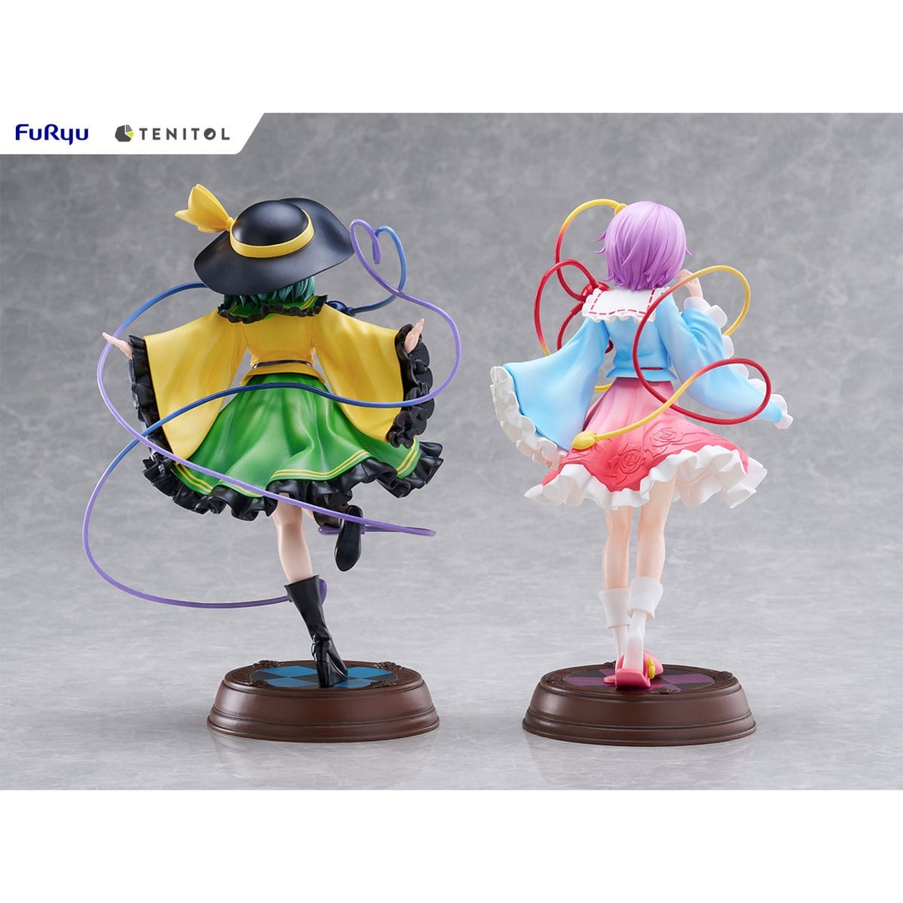 Touhou Project Tenitol PVC-beeld Koishi Komeiji & Satori Komeiji 22 cm