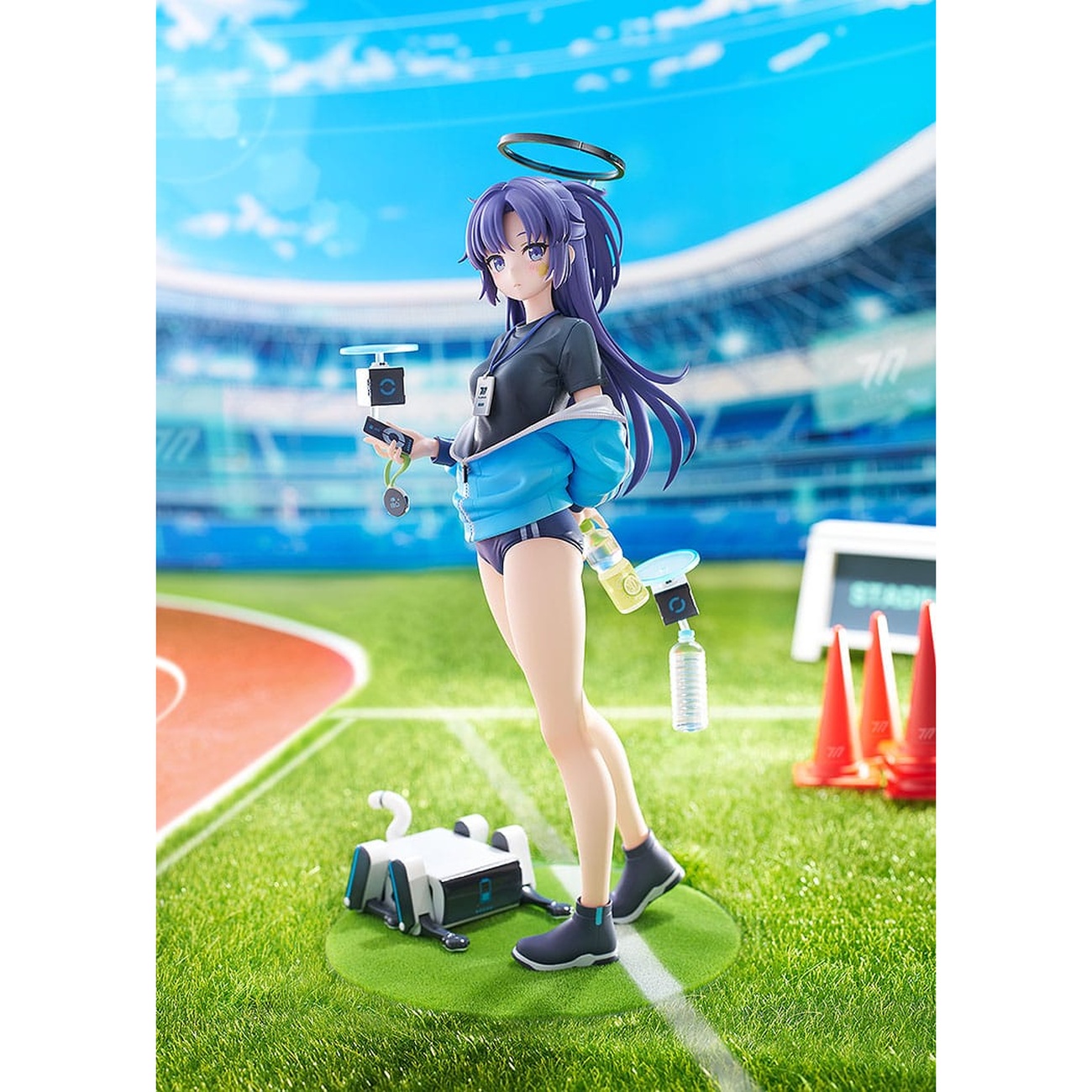 Blue Archive PVC Statue 1/7 Yuuka (Track) 24 cm