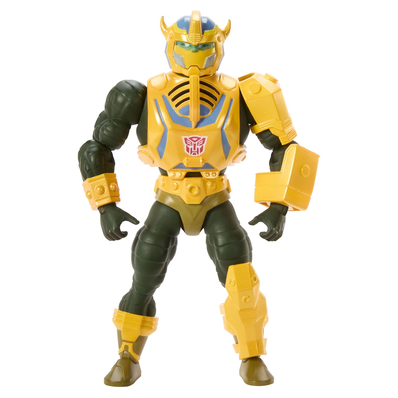 Masters of the Universe x Transformers actiefiguur Bumblebee Armor Man-At-Arms heo Europese Exclusive 14 cm