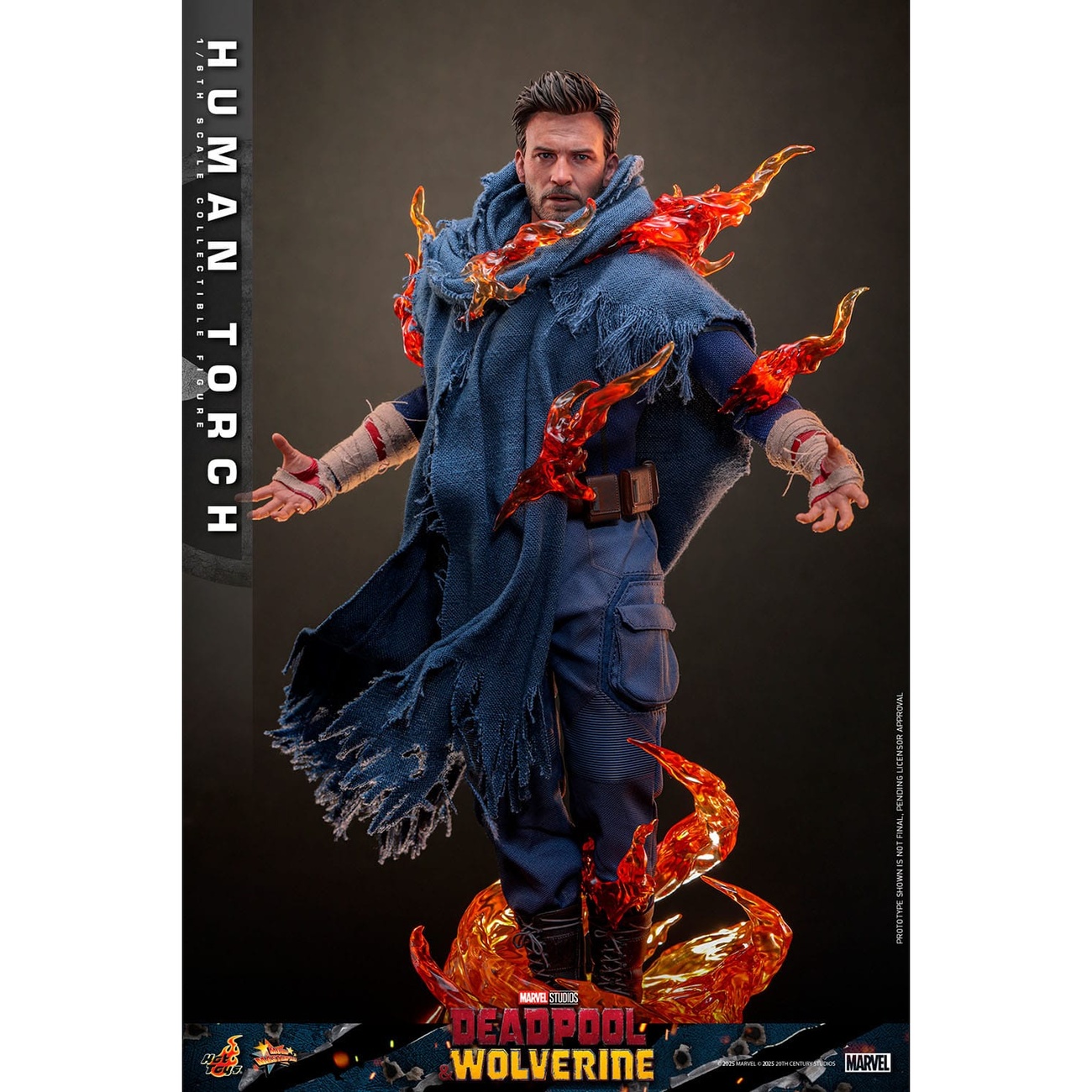 Deadpool & Wolverine - Human Torch Masterpiece 1:6 actionfigur