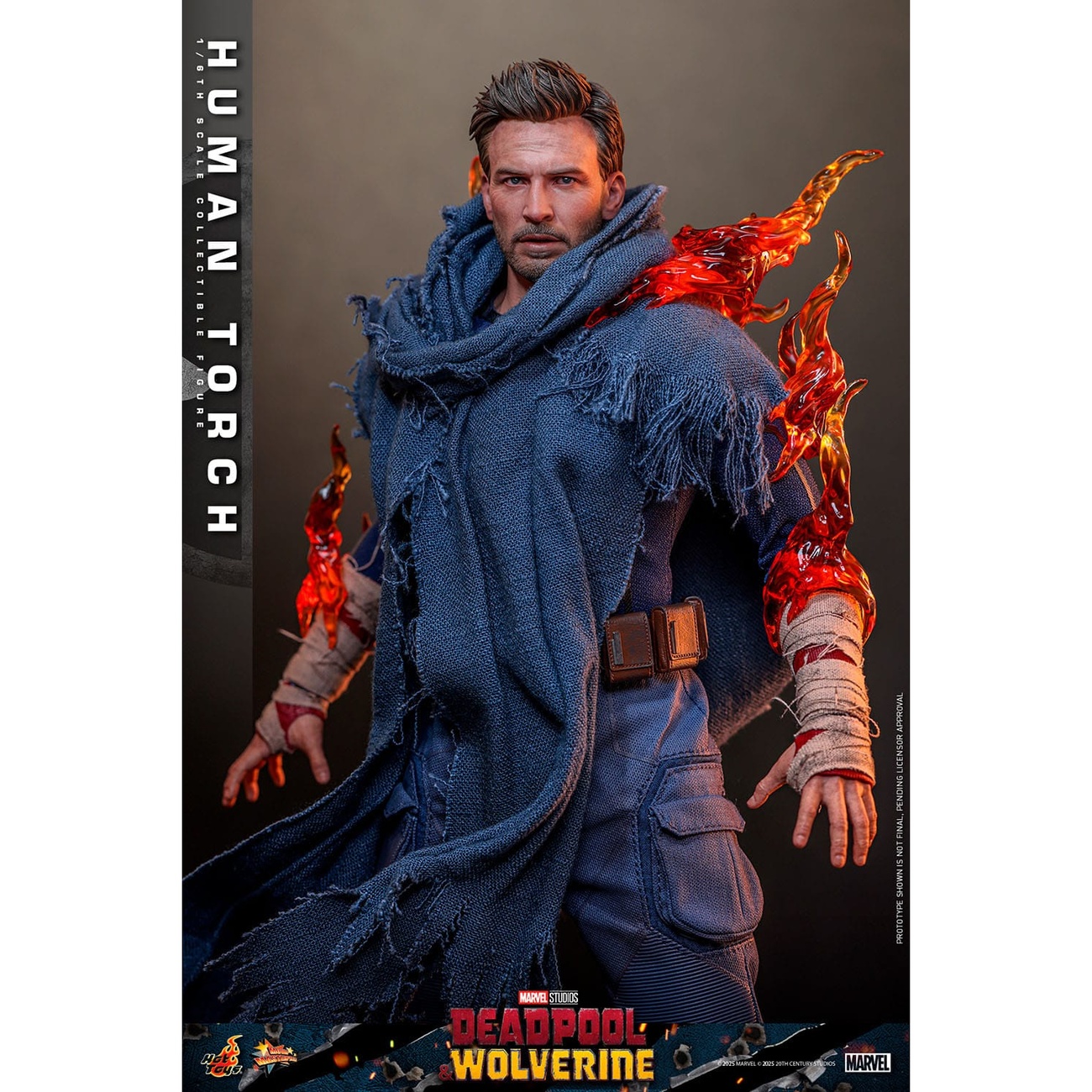 Deadpool & Wolverine - Human Torch Masterpiece 1:6 actionfigur