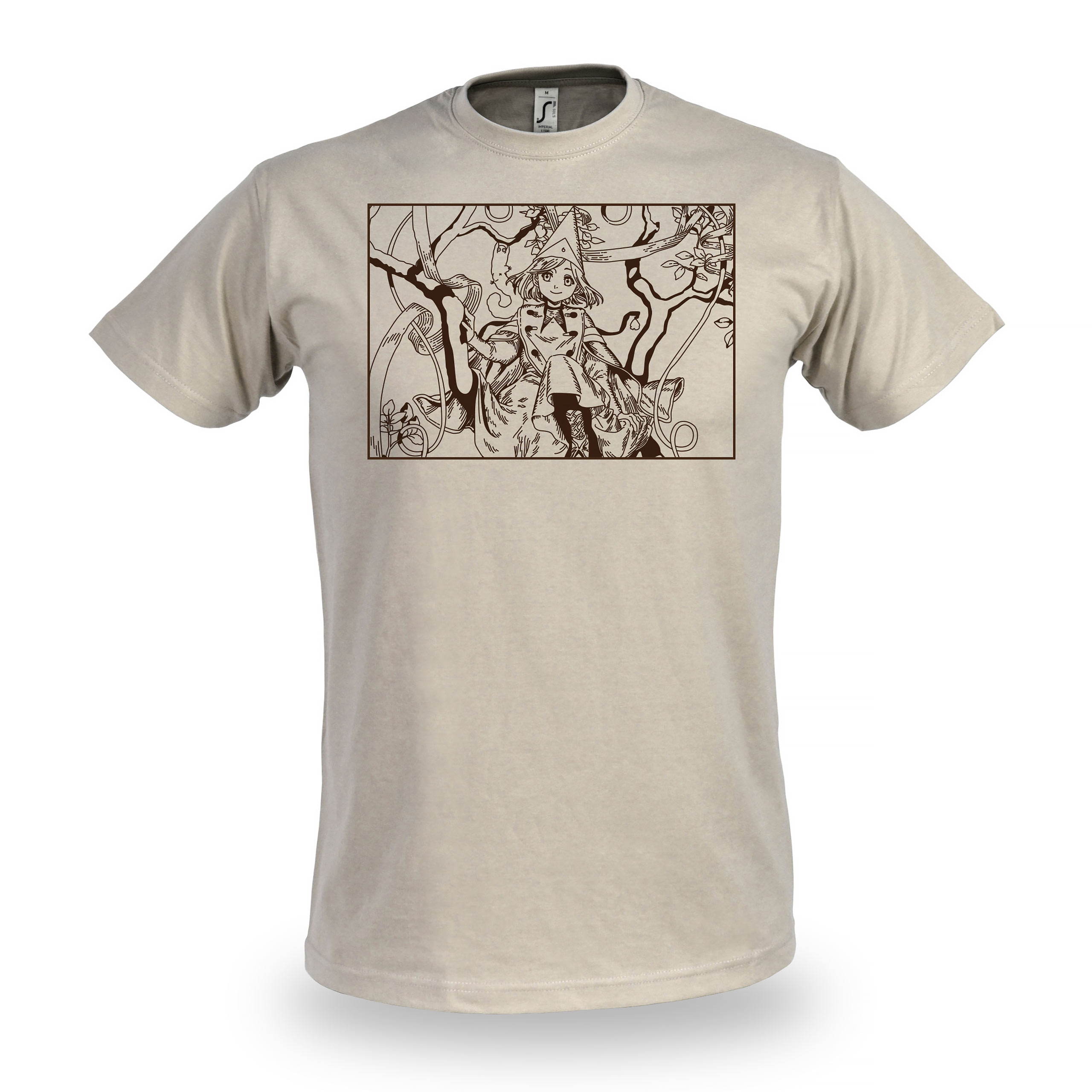 Beige T-shirt for Coco and Atelier of Witch Hat fans