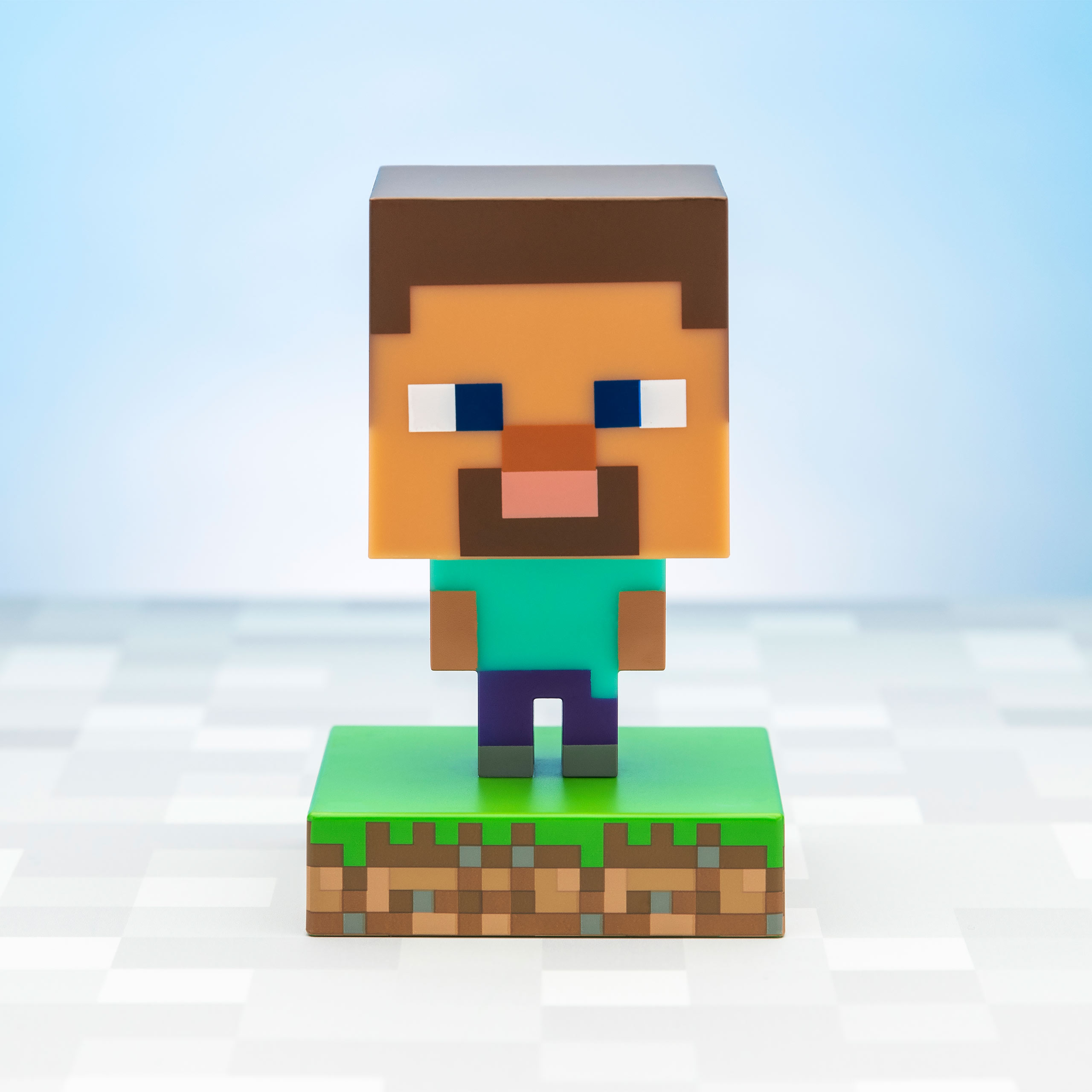 Minecraft - Lámpara de Mesa 3D Steve Icons