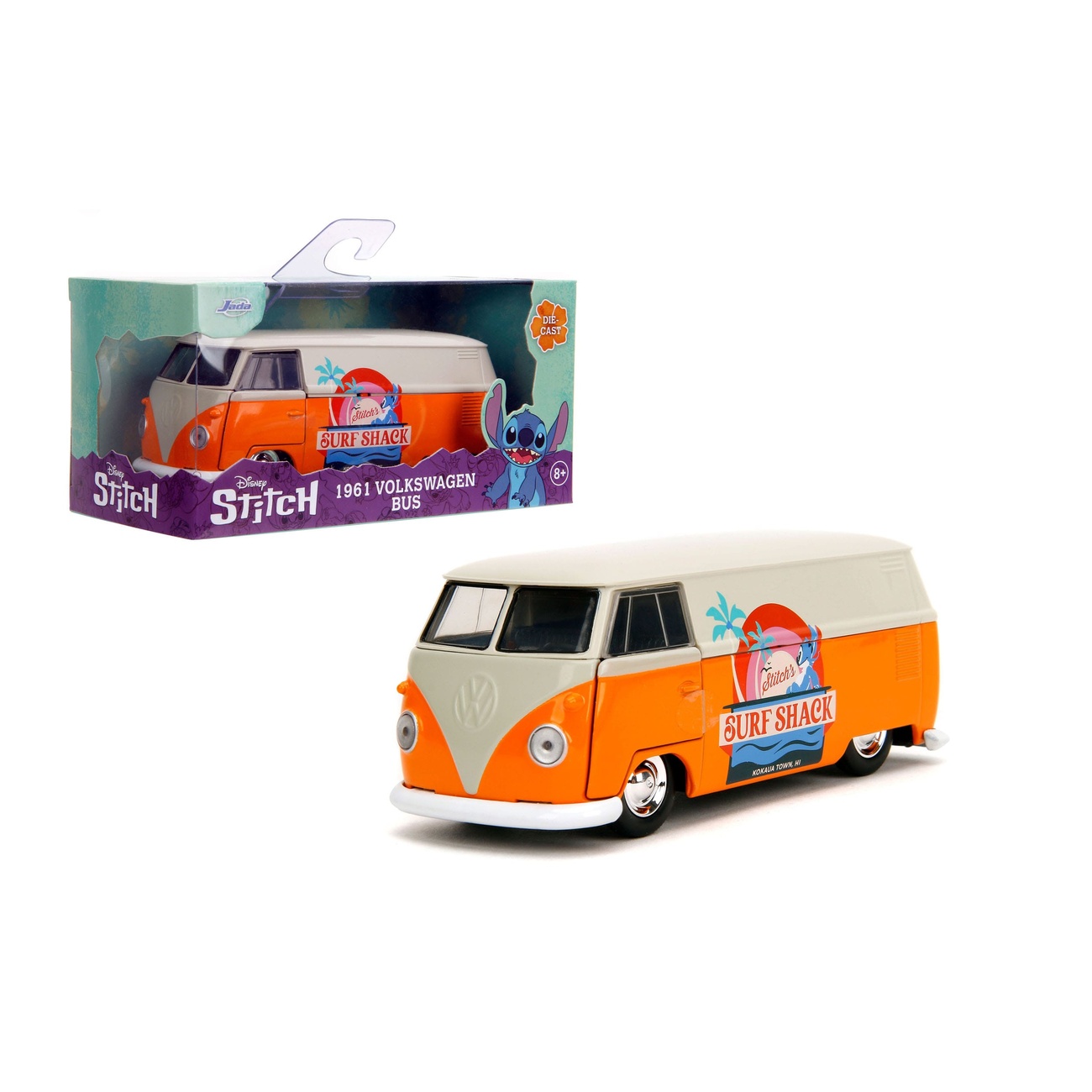 Lilo & Stitch Diecast Model 1/32 1961 VW Bus Stitch