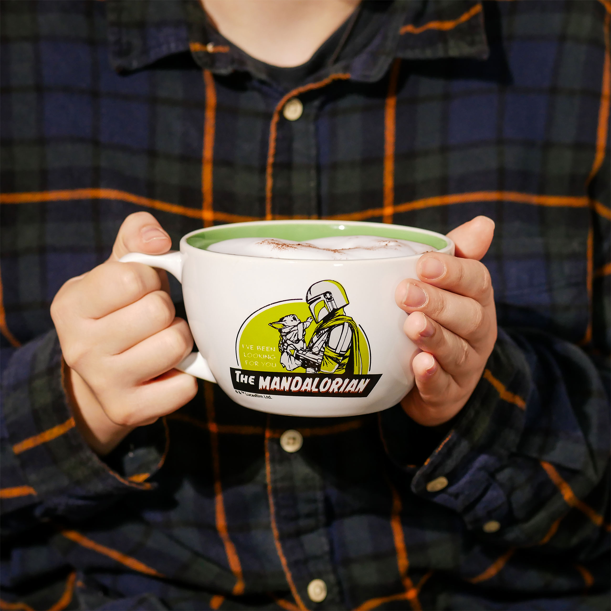 Mando und Grogu Tasse XXL - Star Wars The Mandalorian