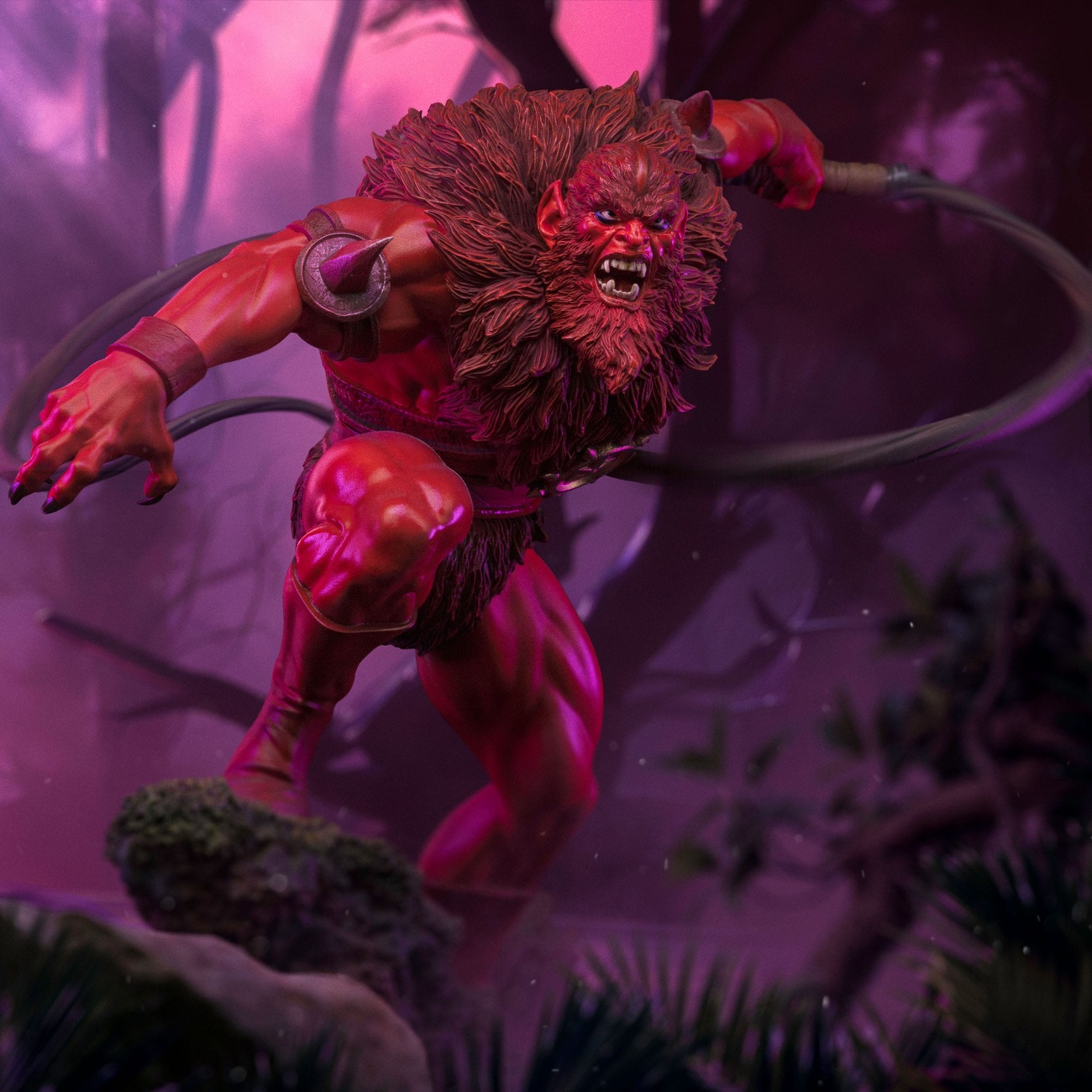 Masters of the Universe Figura Art Scale 1/10 Red Beast Man (Exclusive 2024) 23 cm