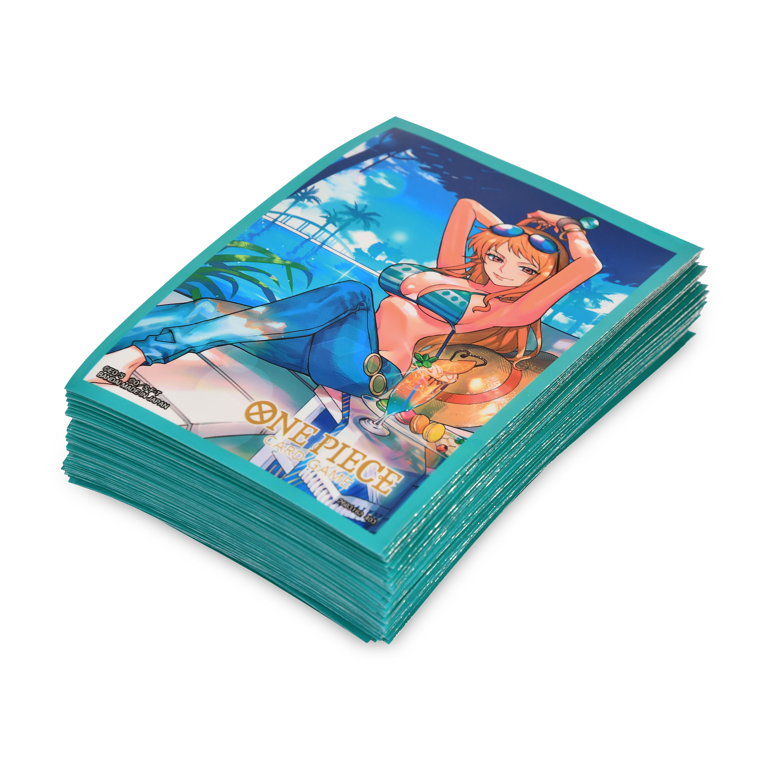 One Piece Card Game - Nami Official Sleeves 4 Card Sleeves