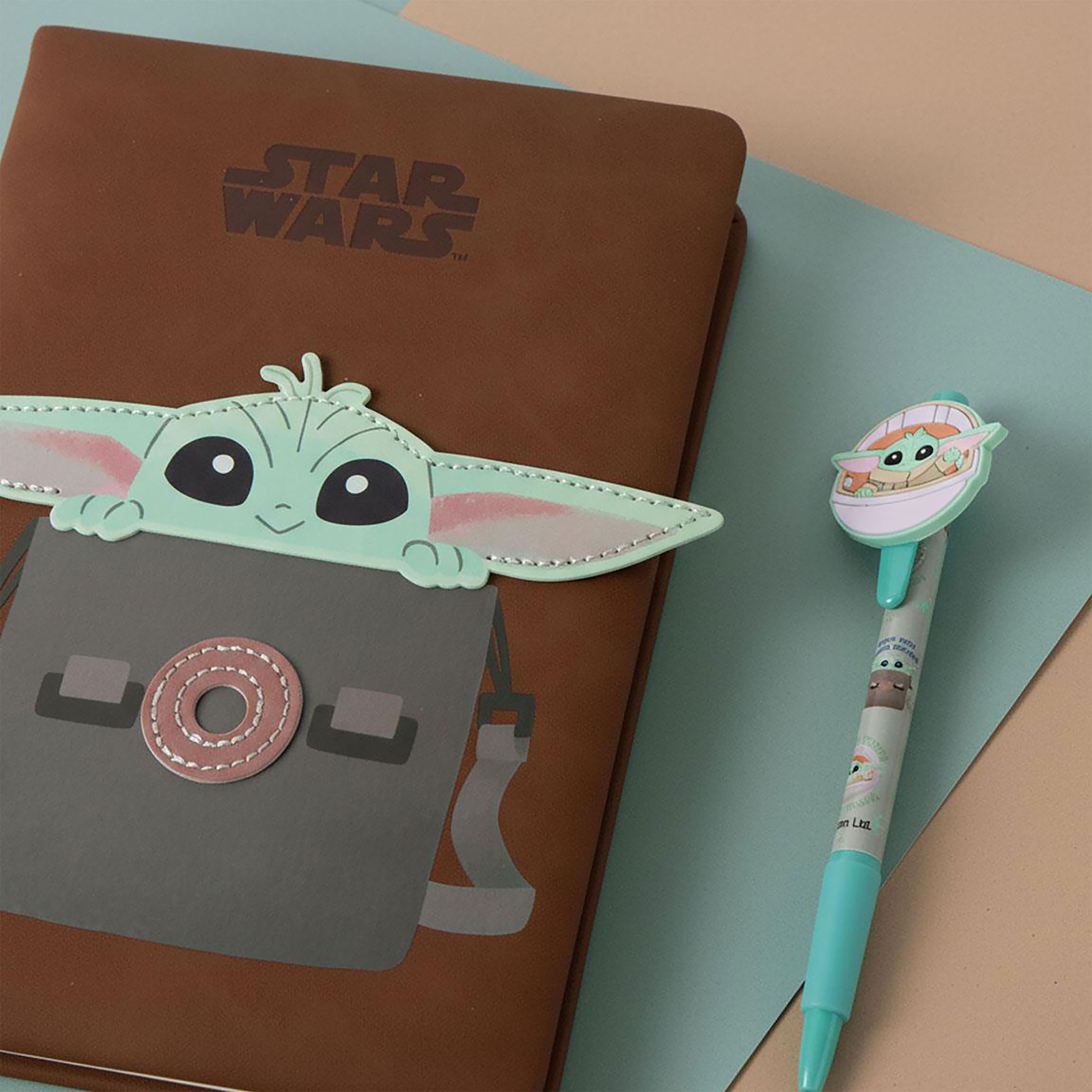 Cuaderno Grogu con bolígrafo - Star Wars The Mandalorian