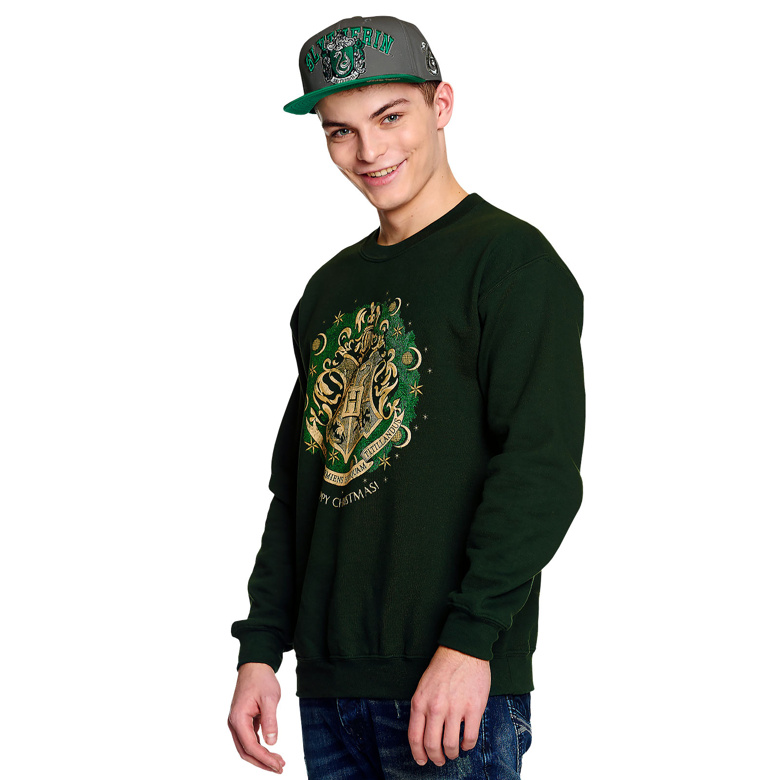 Harry Potter - Happy Hogwarts Sweater green