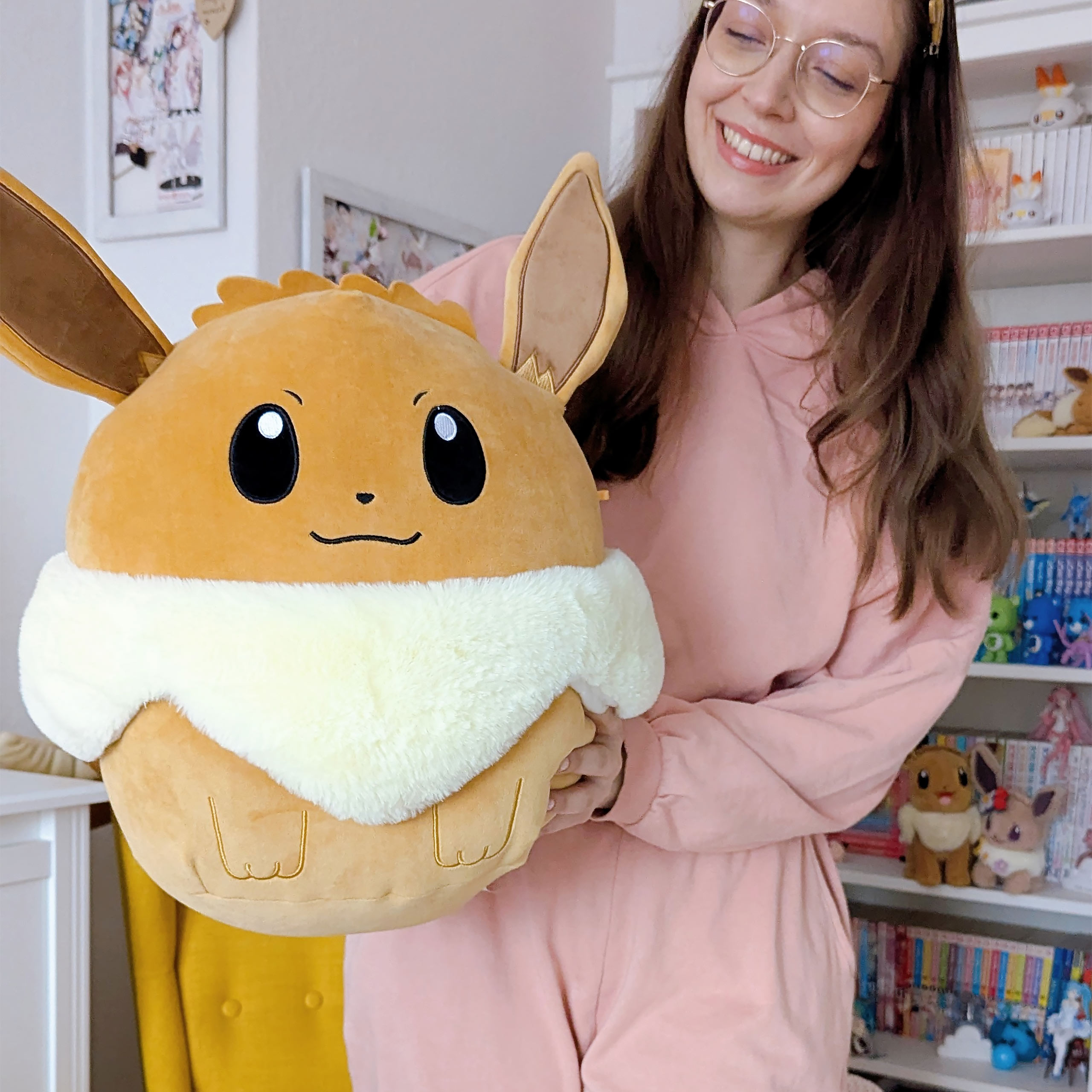 Evoli Squishmallows Plüsch Figur - Pokemon