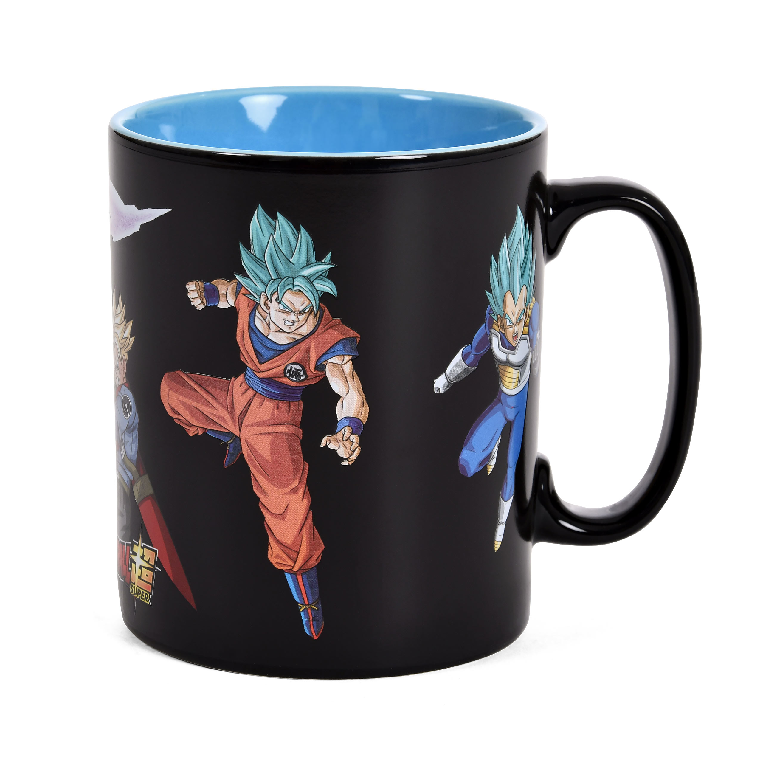 Dragon Ball Super - Taza con efecto térmico Saiyans