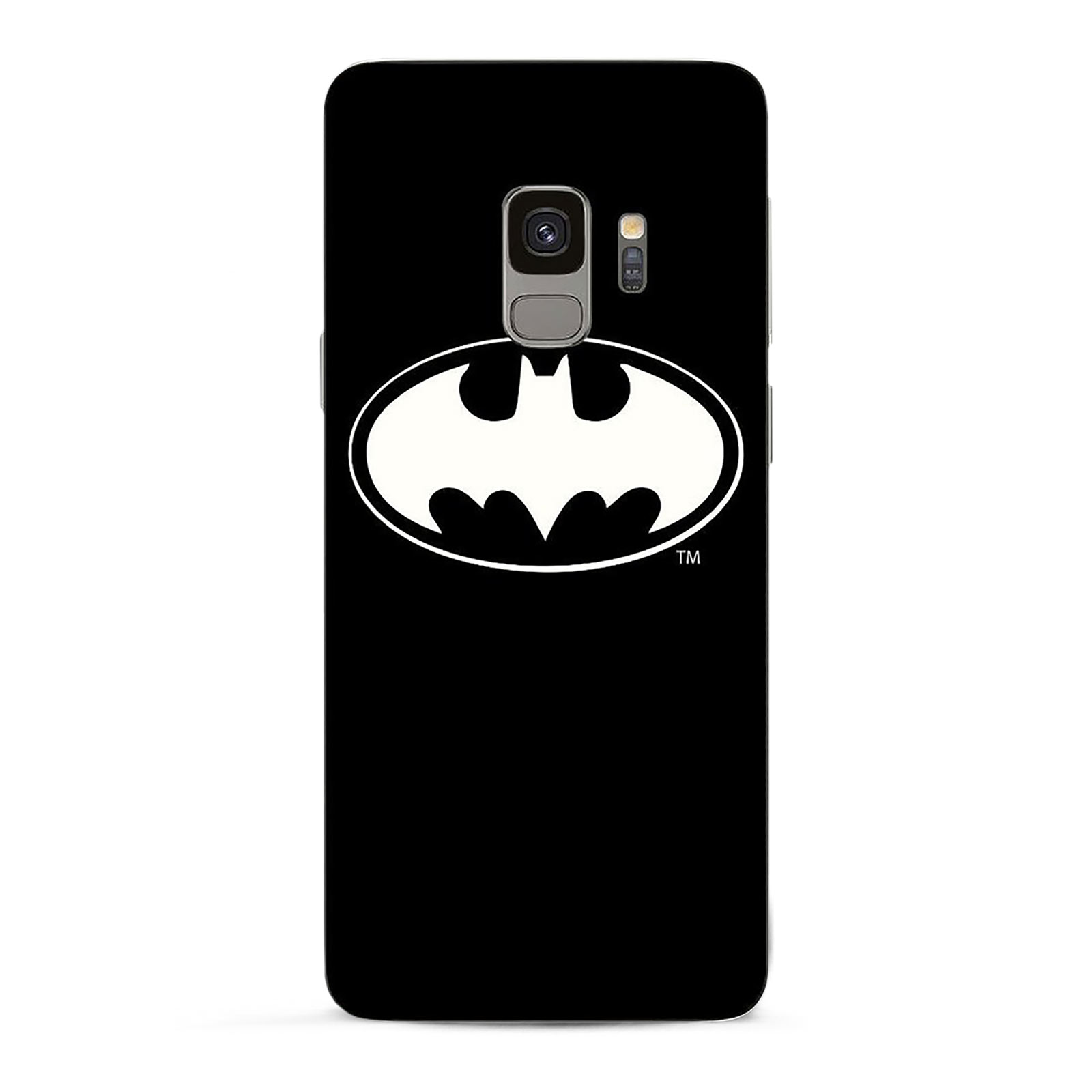 Batman - Logo Samsung Galaxy S9 Telefoonhoesje Siliconen Zwart
