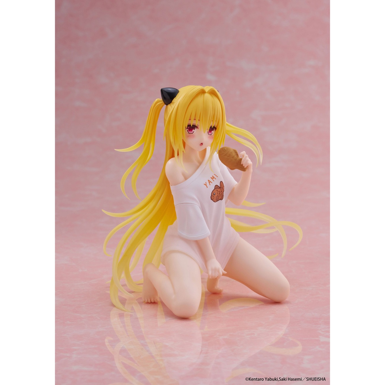 To Love-Ru Darkness PVC Statue Desktop Cute Figure Golden Darkness Roomwear Ver. 13 cm