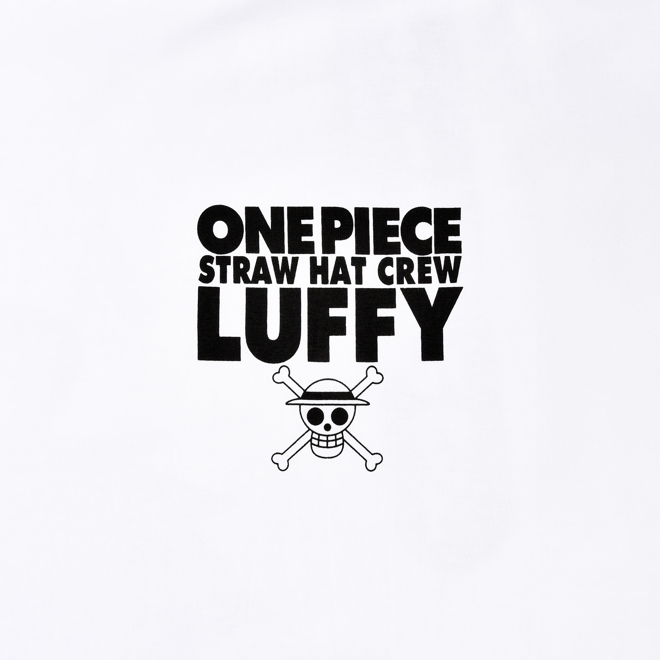 One Piece - Luffy Oversize T-Shirt weiß