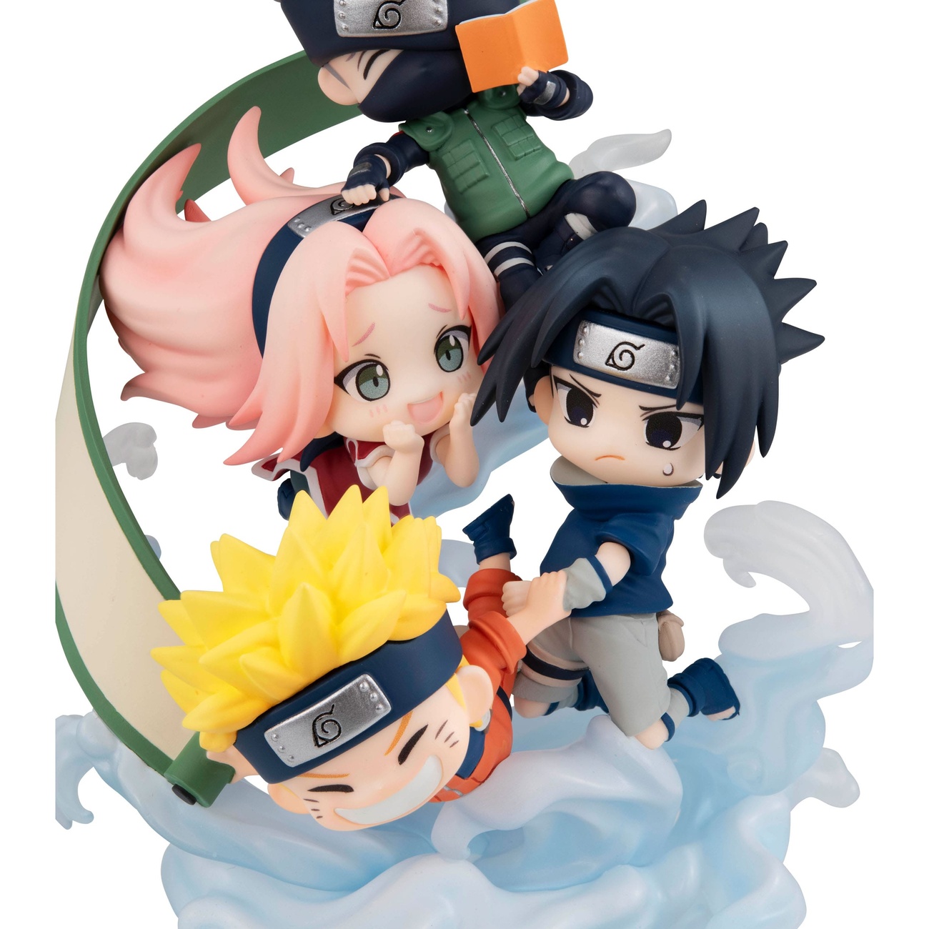 Naruto Shippuden FigUnity PVC Mini-Statue Gather here, Team 7 13 cm