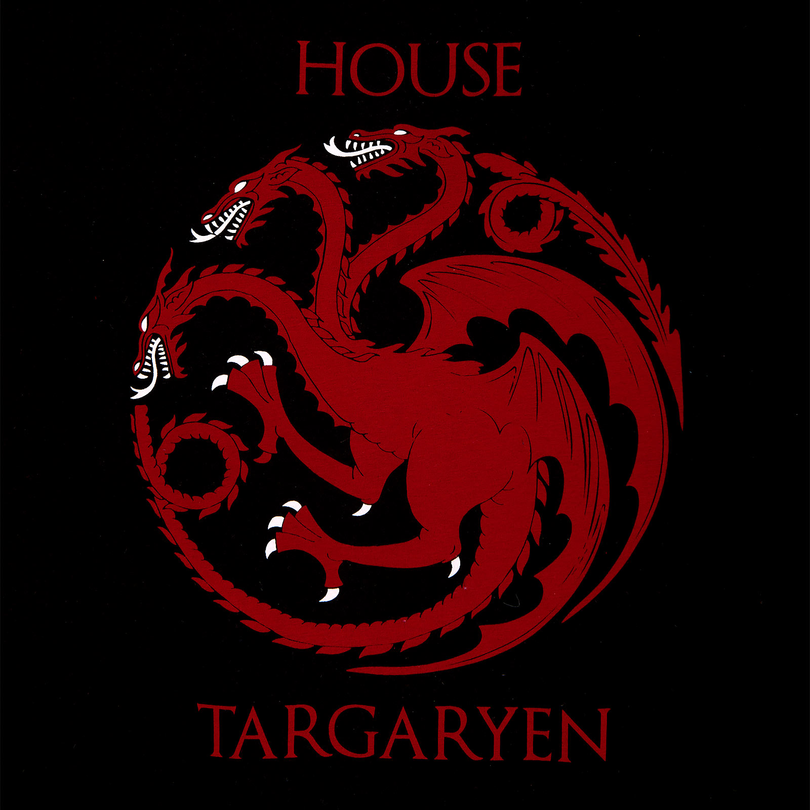 Game of Thrones - Targaryen Wappen Pyjama kurz Damen