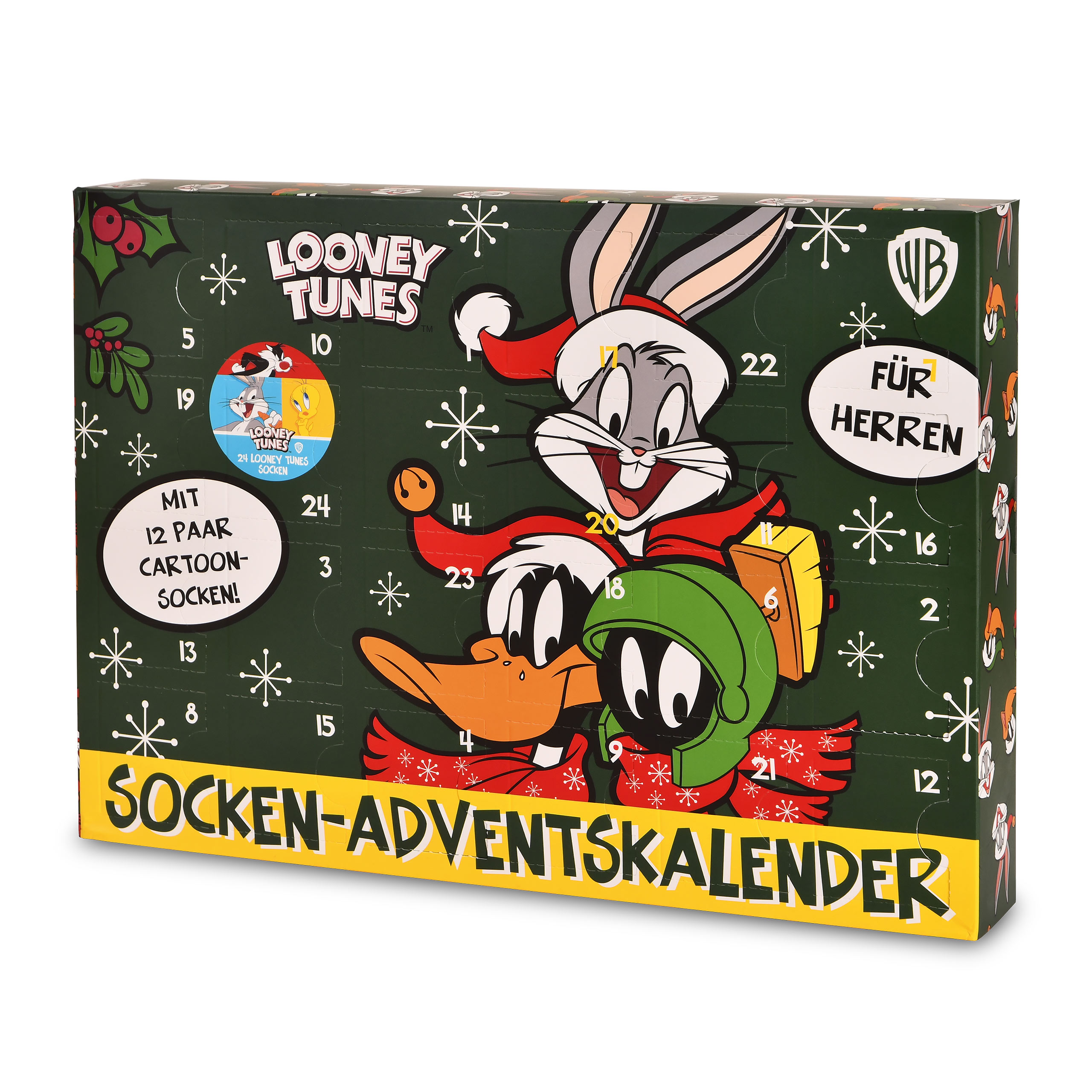 Looney Tunes - Socken Adventskalender 42-46