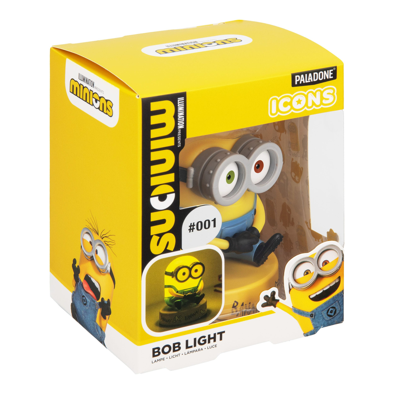 Minions Icons Bob lámpara 11 cm
