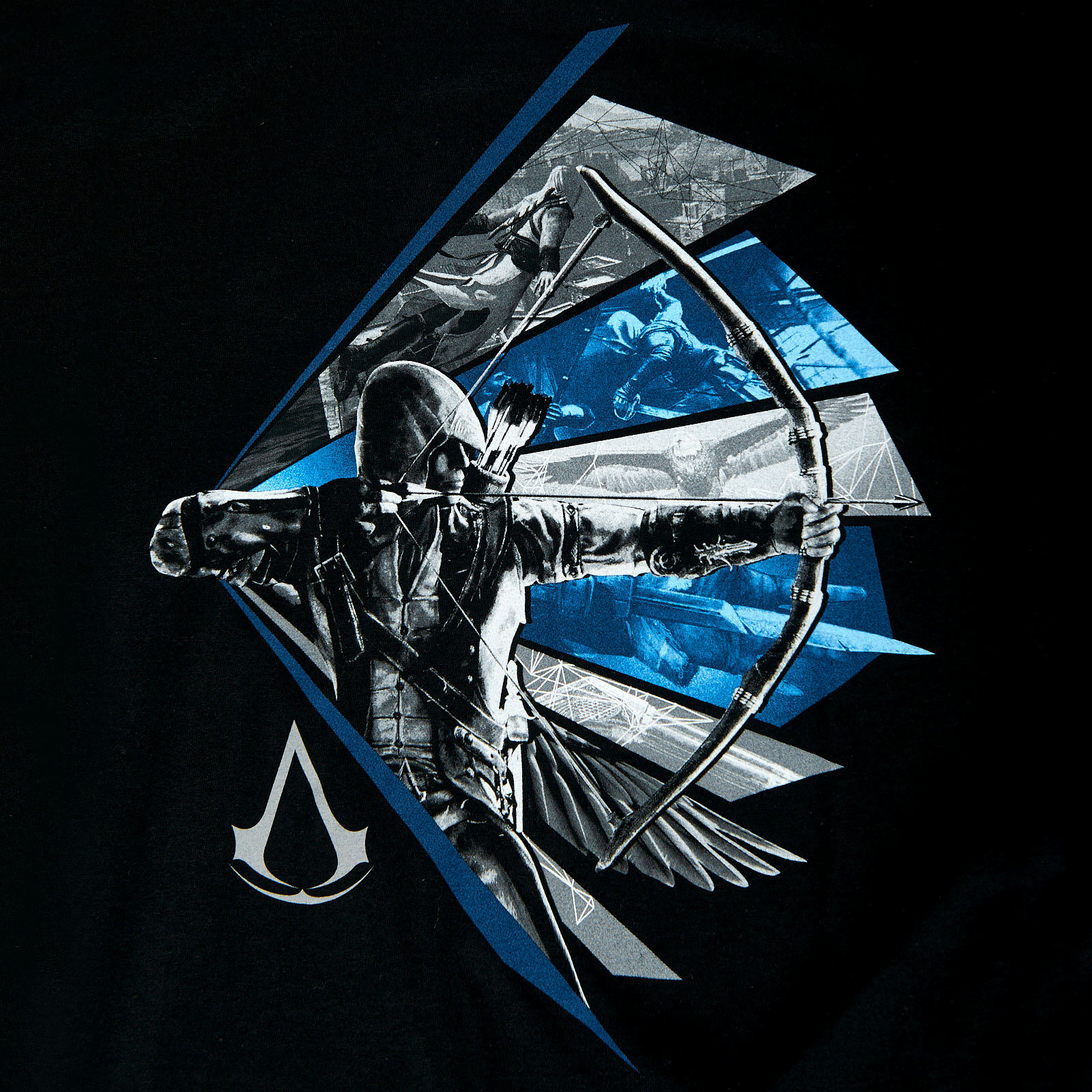 Assassins Creed - T-shirt noir Bow Aiming