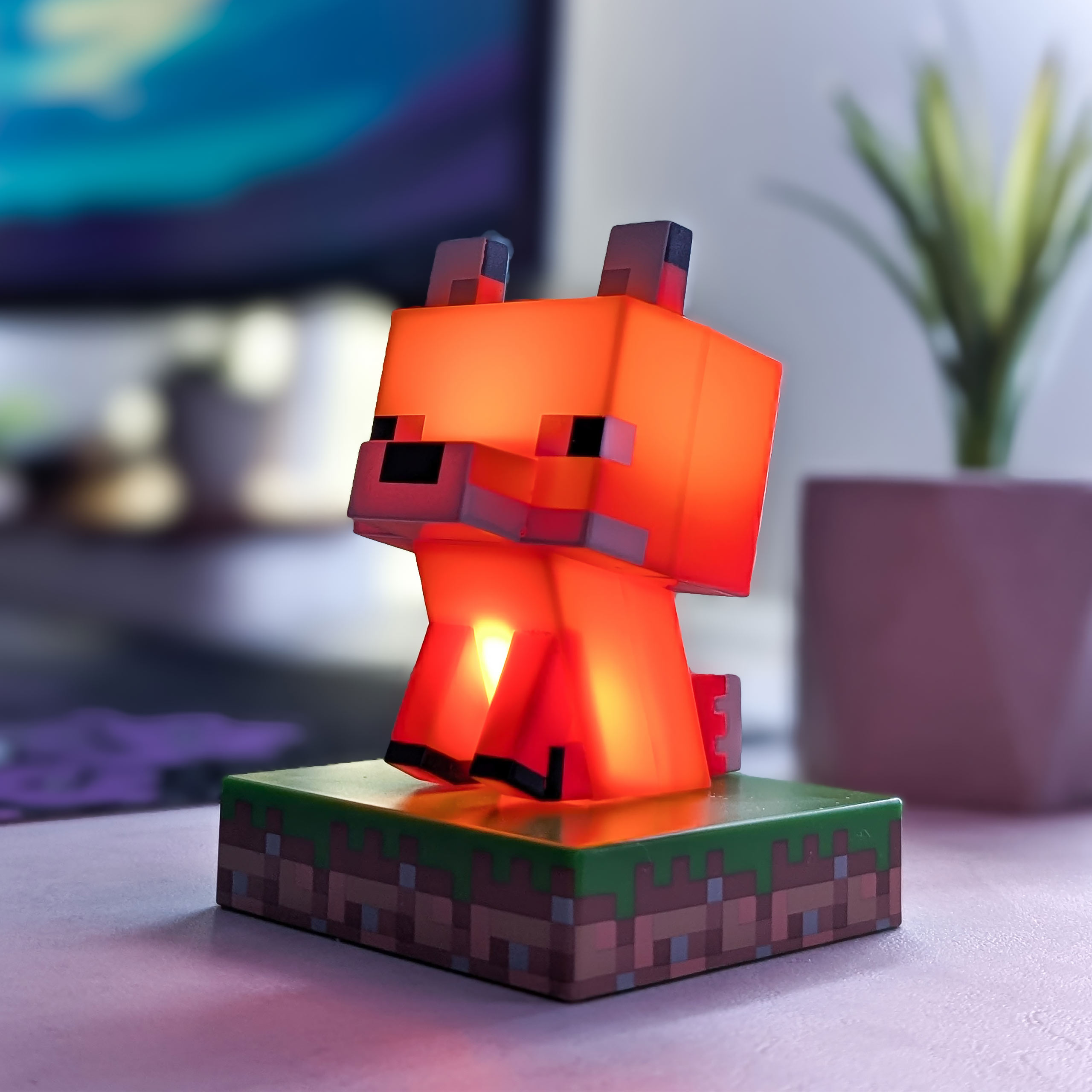 Minecraft - Lampe de Table 3D Fox Icons