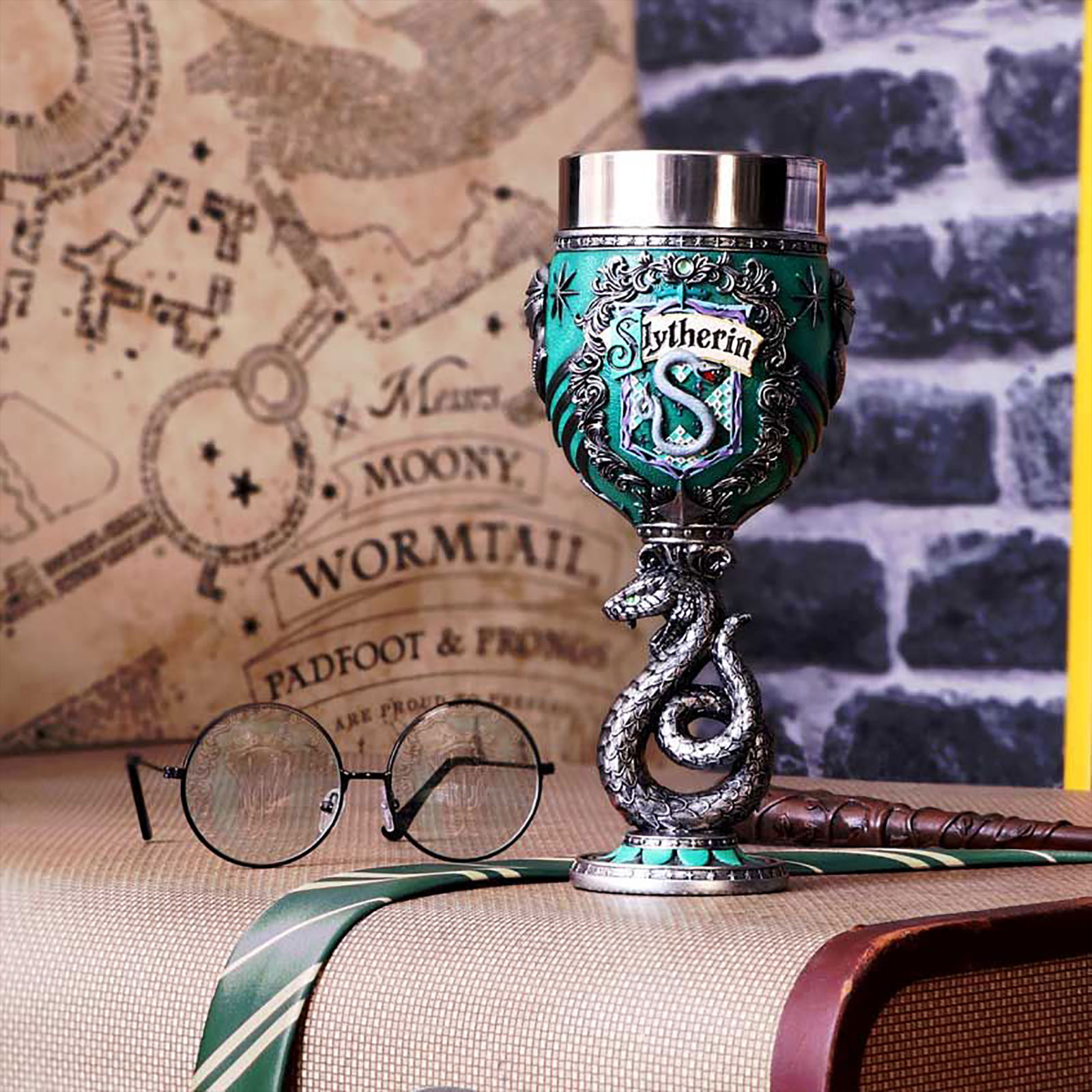 Harry Potter - Slytherin Logo Goblet deluxe