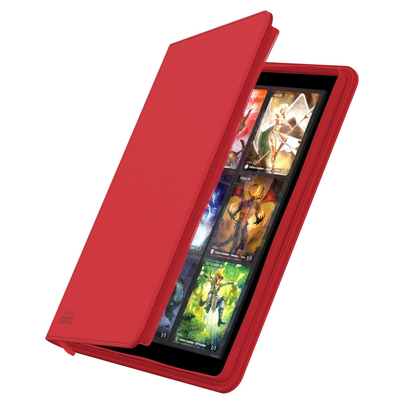 Ultimate Guard Zipfolio 360 18-Pocket Xenoskin - Red