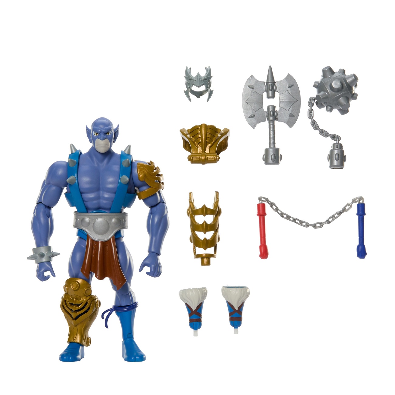 Masters of the Universe x ThunderCats actiefiguur Panthro 14 cm