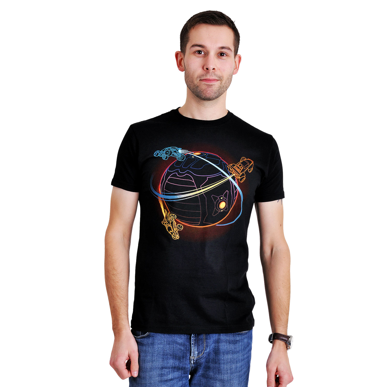 Rocket League - Orbit T-Shirt schwarz