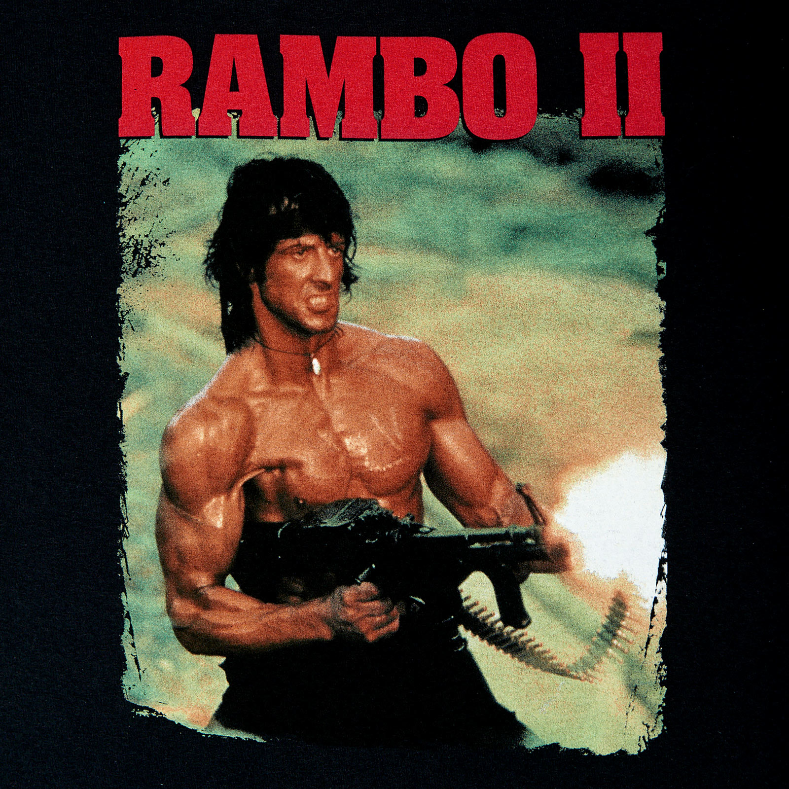 Rambo - Shooting T-Shirt black